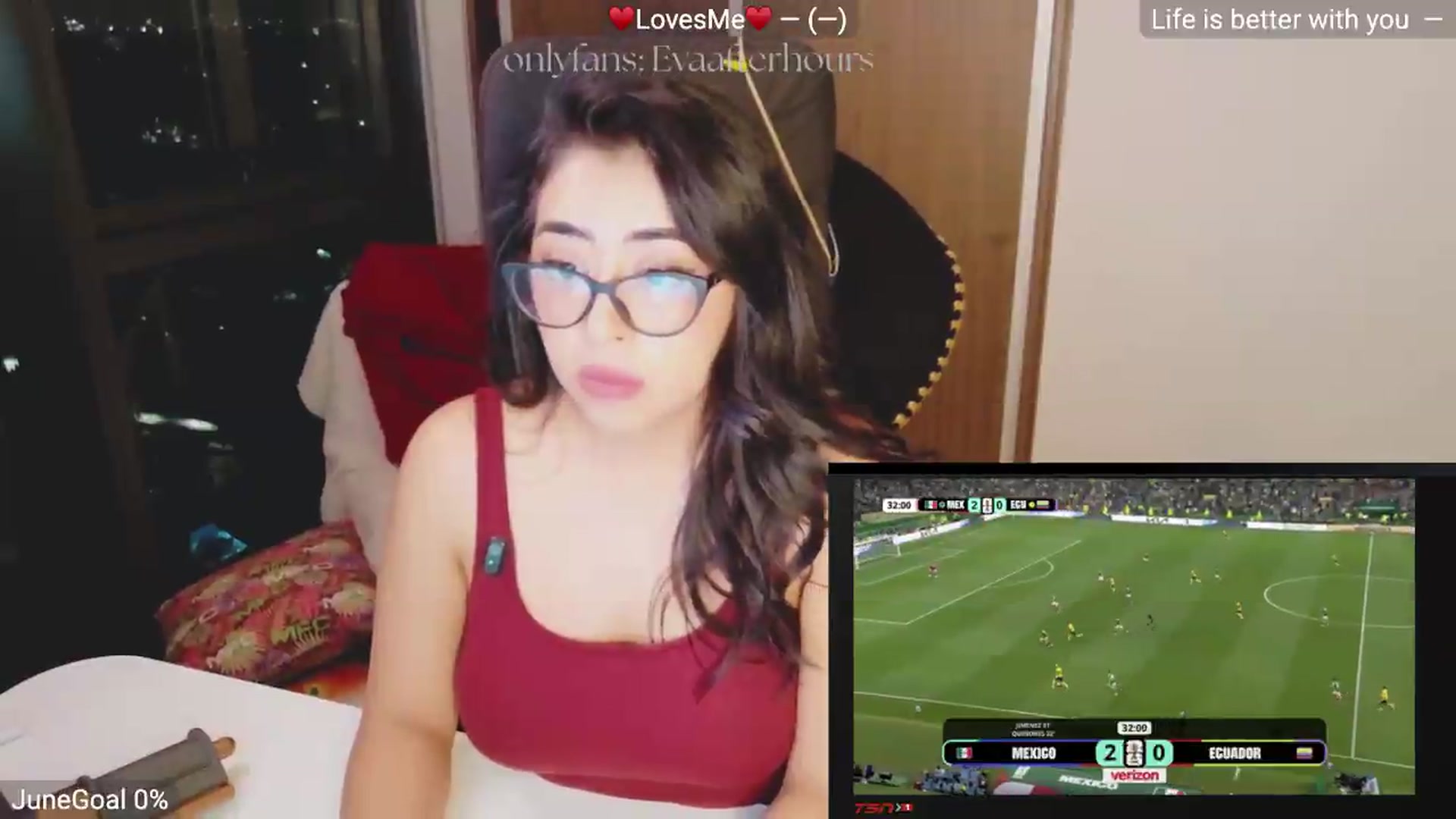 Gallery image thumbnail from LovelyEvaa's myfreecams stream on, 07/01/2026, 02:42 image 6 of 20