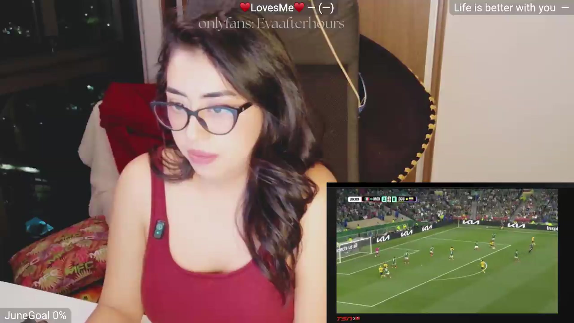 Gallery image thumbnail from LovelyEvaa's myfreecams stream on, 07/01/2026, 02:42 image 19 of 20