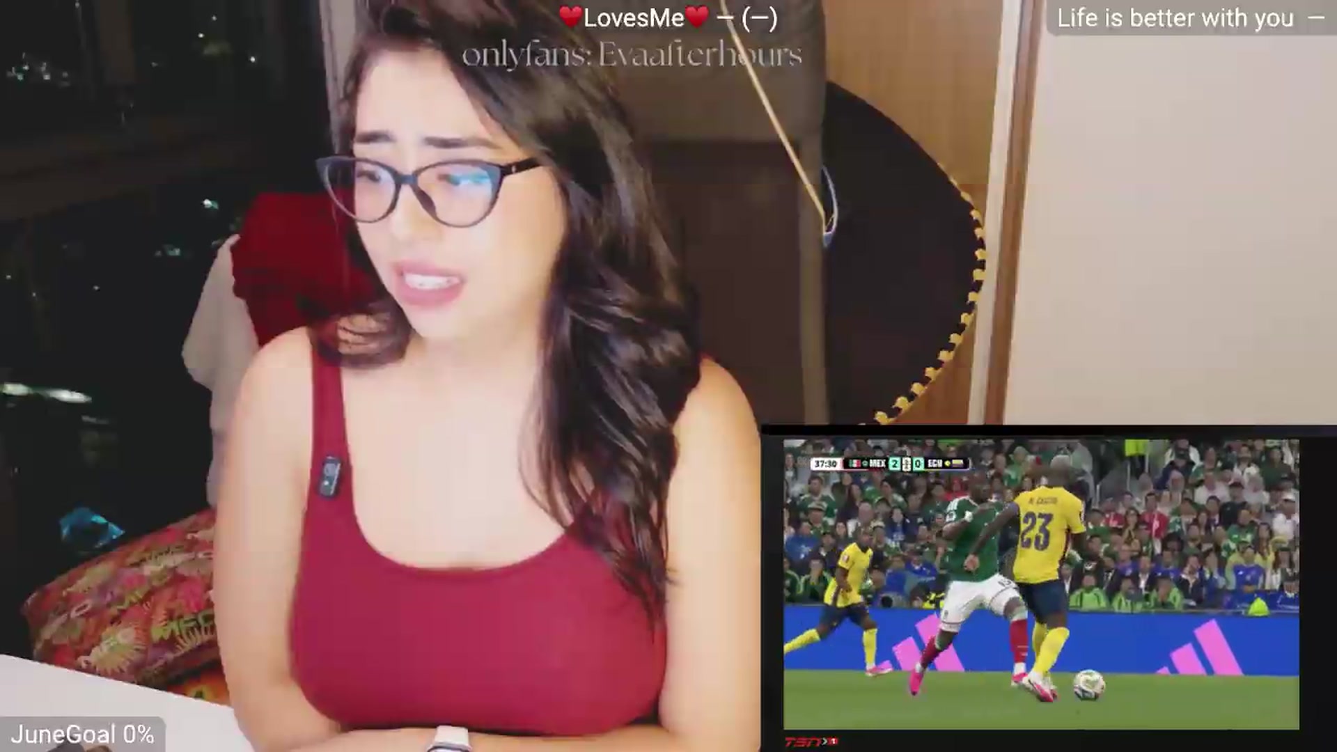 Gallery image thumbnail from LovelyEvaa's myfreecams stream on, 07/01/2026, 02:42 image 16 of 20