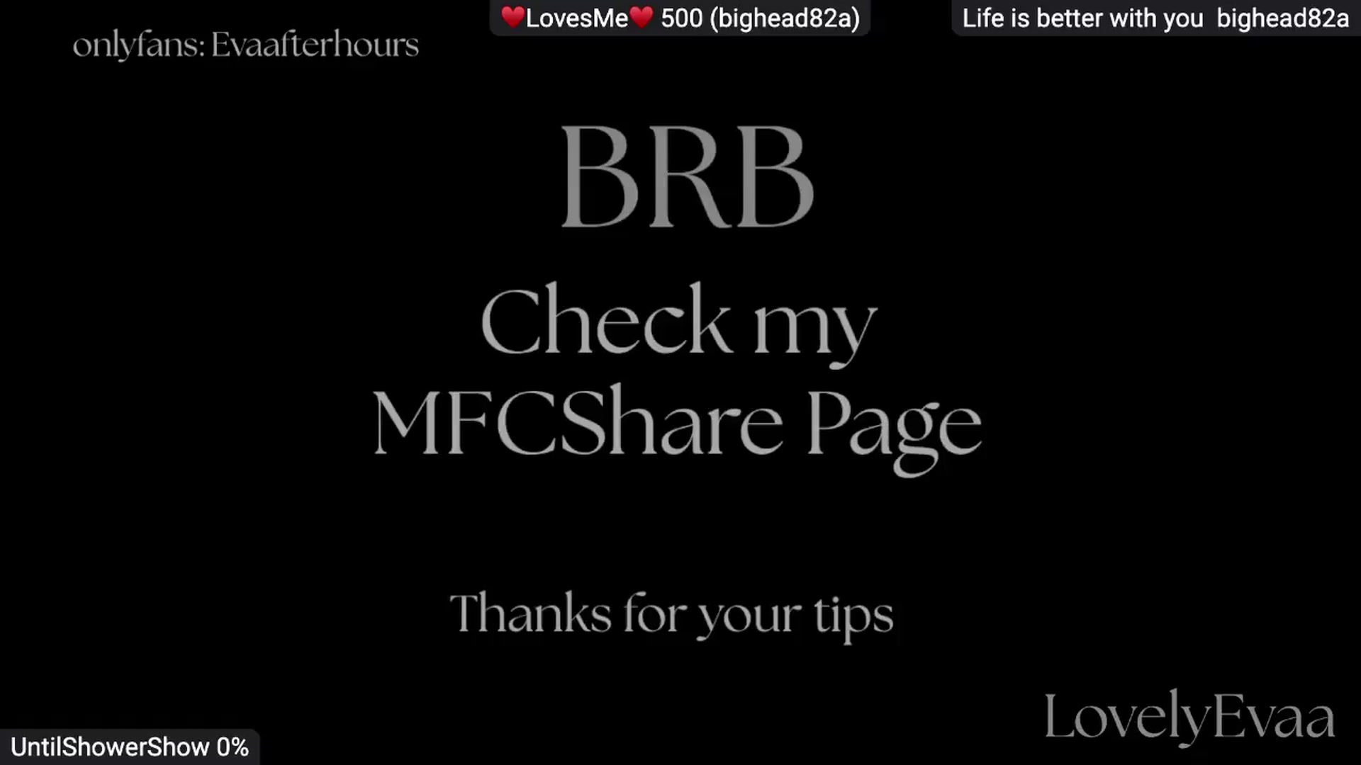 Gallery image thumbnail from LovelyEvaa's myfreecams stream on, 08/11/2026, 04:28 image 7 of 20