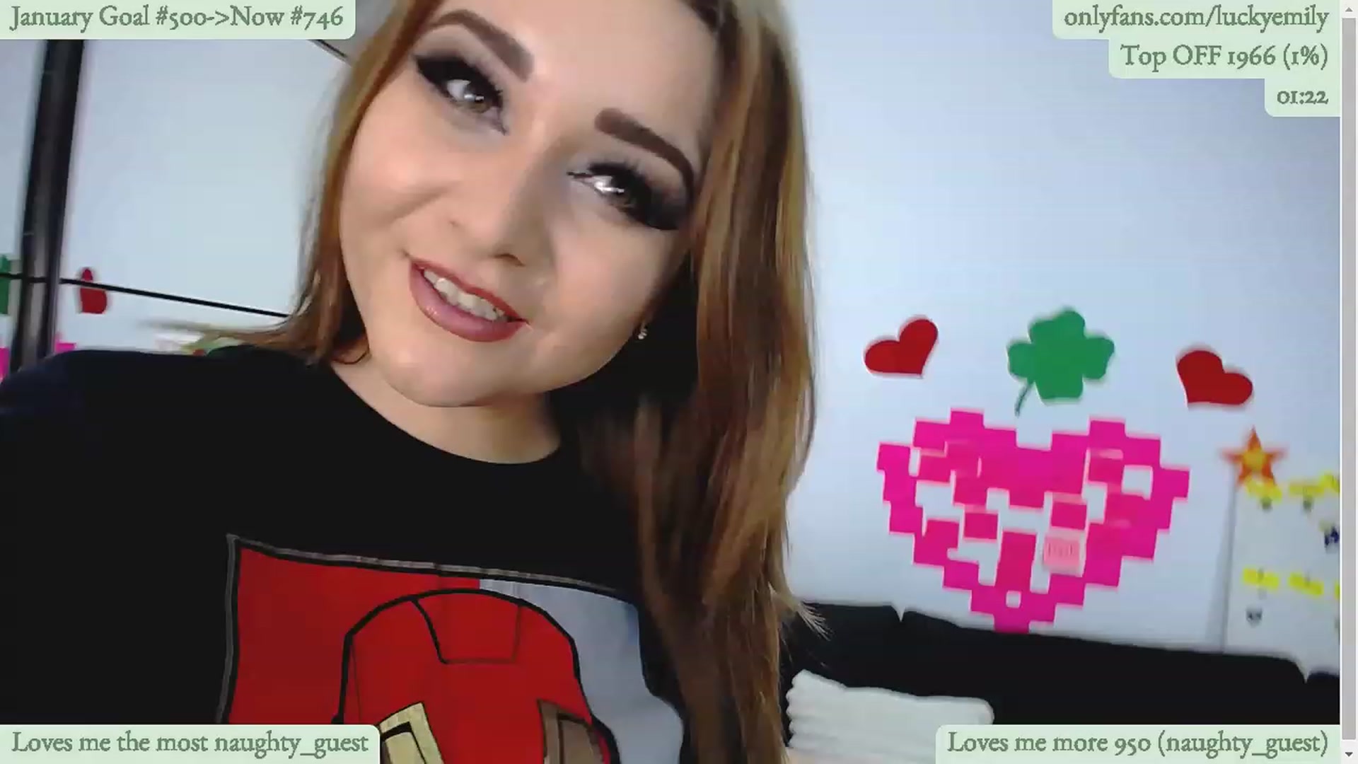 Gallery image thumbnail from Lucky_Emily's myfreecams stream on, 01/12/2023, 10:56 image 17 of 20