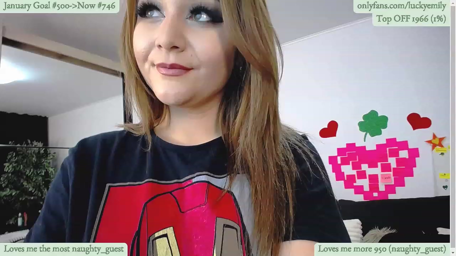 Gallery image thumbnail from Lucky_Emily's myfreecams stream on, 01/12/2023, 10:56 image 19 of 20