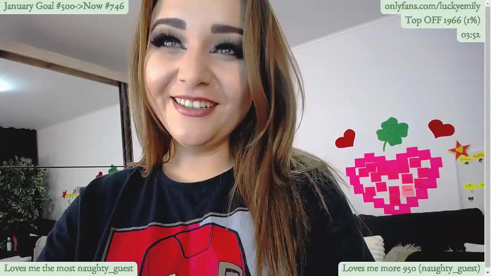 Gallery image thumbnail from Lucky_Emily's myfreecams stream on, 01/12/2023, 10:56 image 16 of 20