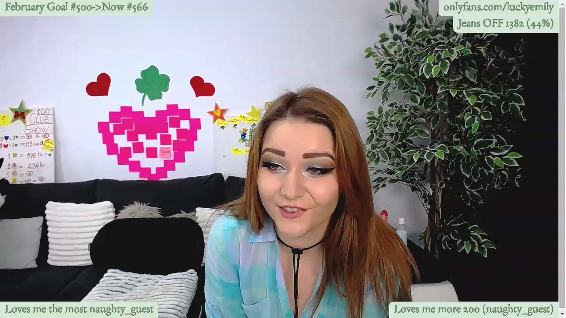 Gallery image thumbnail from Lucky_Emily's myfreecams stream on, 02/02/2023, 09:18 image 16 of 20