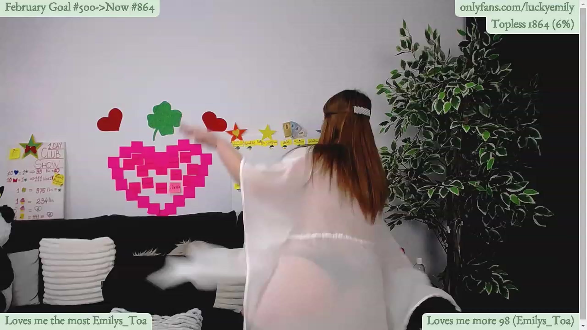 Gallery image thumbnail from Lucky_Emily's myfreecams stream on, 02/15/2023, 09:15 image 8 of 20