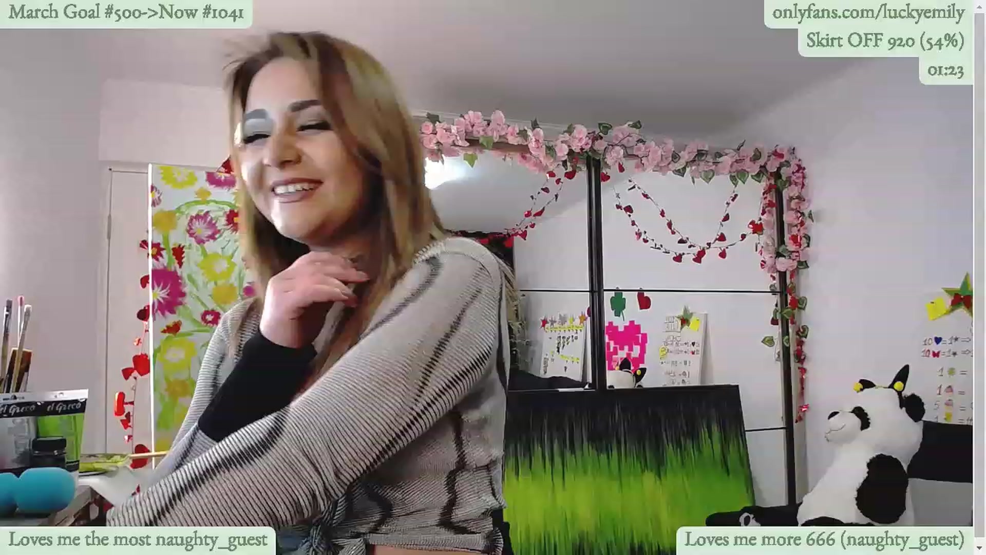 Gallery image thumbnail from Lucky_Emily's myfreecams stream on, 03/16/2023, 09:57 image 11 of 20