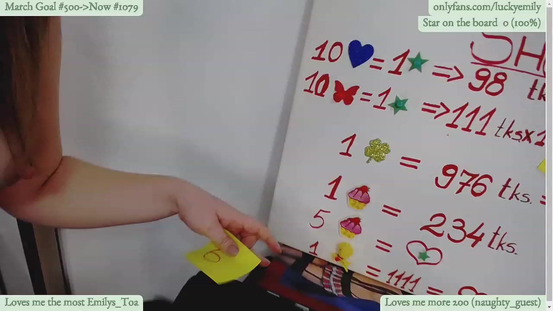 Gallery image thumbnail from Lucky_Emily's myfreecams stream on, 03/22/2023, 11:04 image 20 of 20