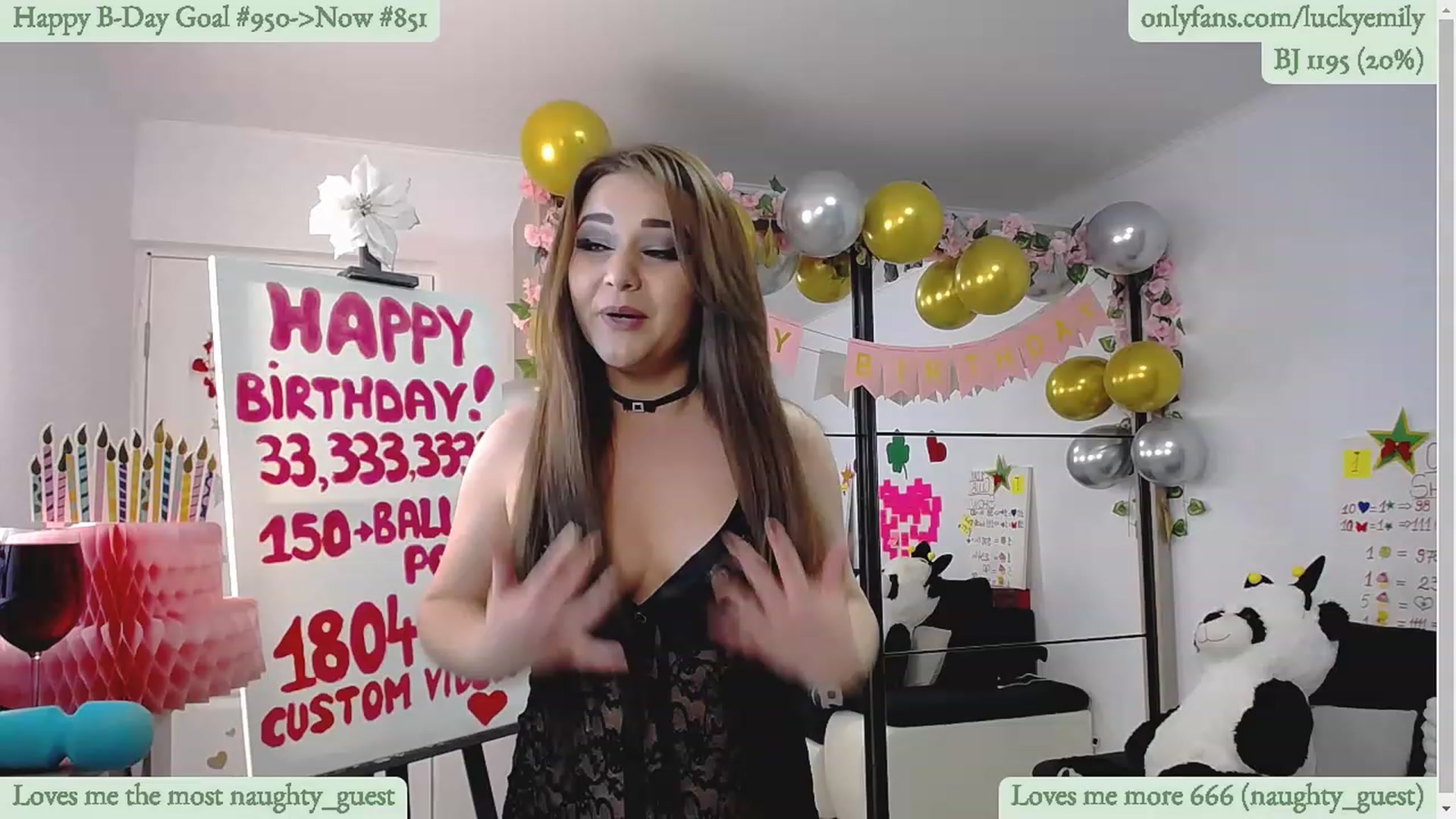 Gallery image thumbnail from Lucky_Emily's myfreecams stream on, 04/20/2023, 08:28 image 19 of 20