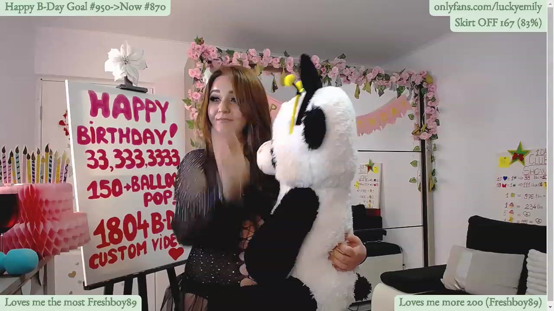 Gallery image thumbnail from Lucky_Emily's myfreecams stream on, 04/25/2023, 09:42 image 19 of 20
