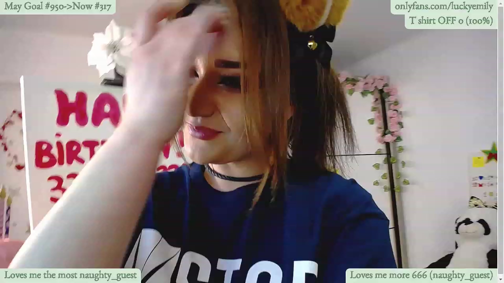 Gallery image thumbnail from Lucky_Emily's myfreecams stream on, 05/03/2023, 10:13 image 20 of 20