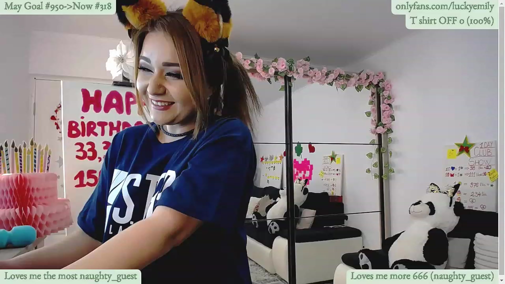 Gallery image thumbnail from Lucky_Emily's myfreecams stream on, 05/03/2023, 10:13 image 17 of 20