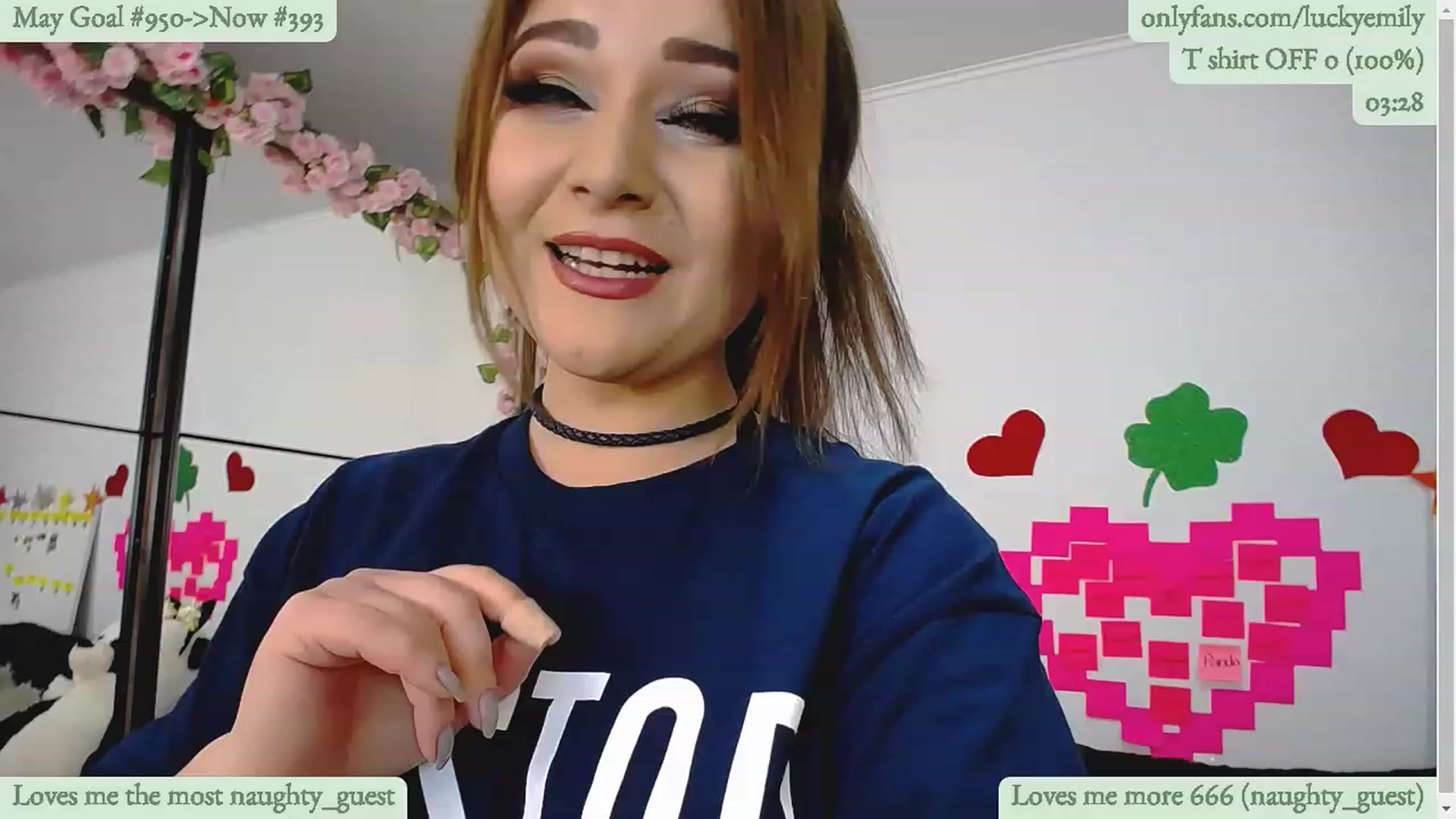 Gallery image thumbnail from Lucky_Emily's myfreecams stream on, 05/03/2023, 10:13 image 5 of 20