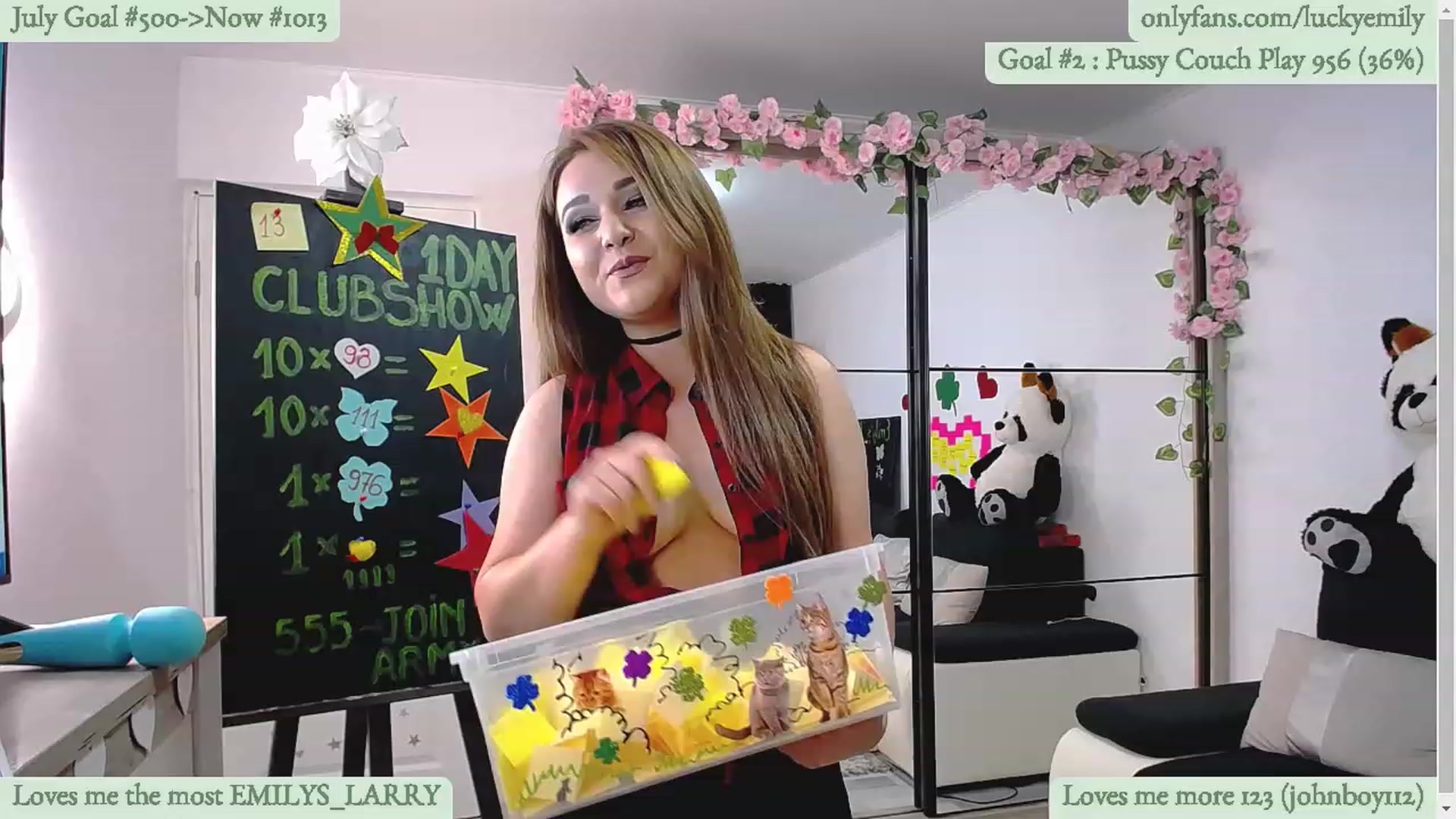 Gallery image thumbnail from Lucky_Emily's myfreecams stream on, 07/11/2023, 08:26 image 15 of 20