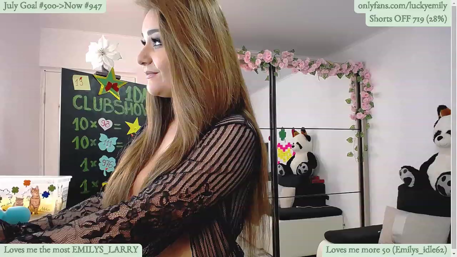 Gallery image thumbnail from Lucky_Emily's myfreecams stream on, 07/17/2023, 09:09 image 1 of 20