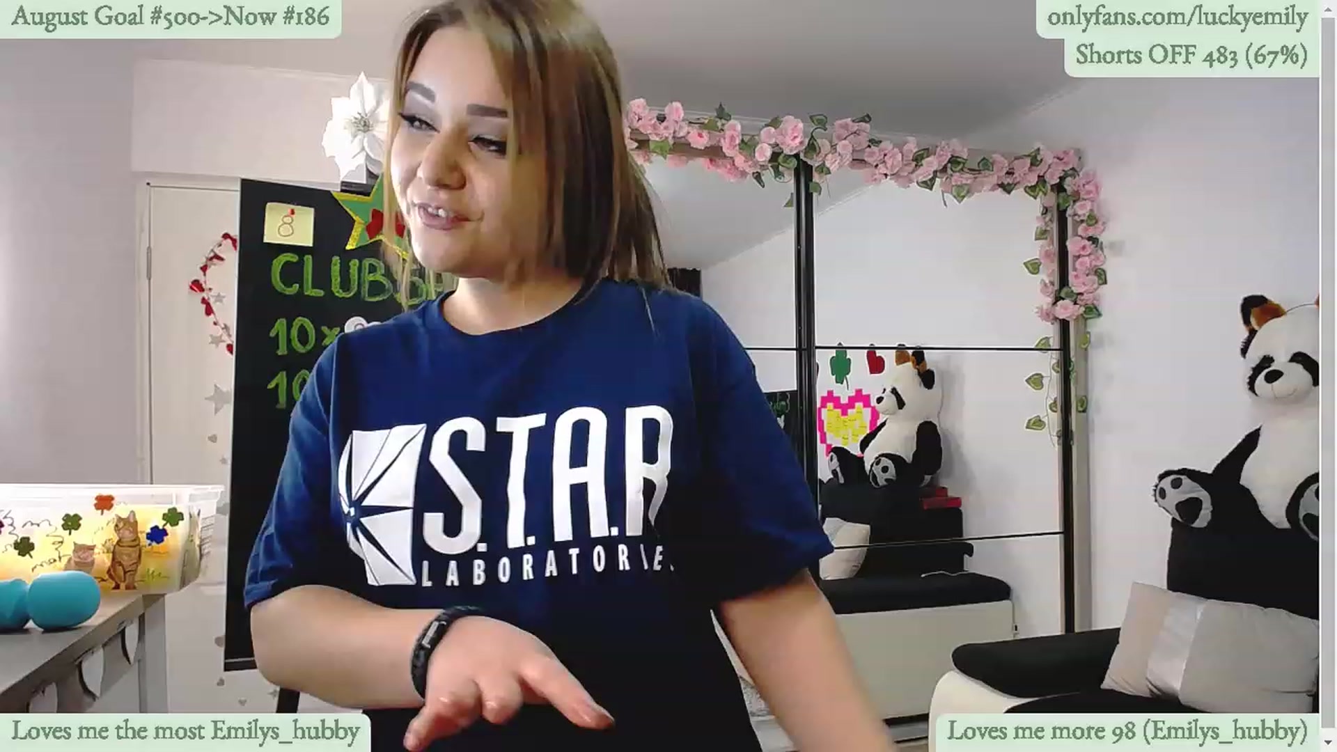 Gallery image thumbnail from Lucky_Emily's myfreecams stream on, 08/04/2023, 08:45 image 13 of 20