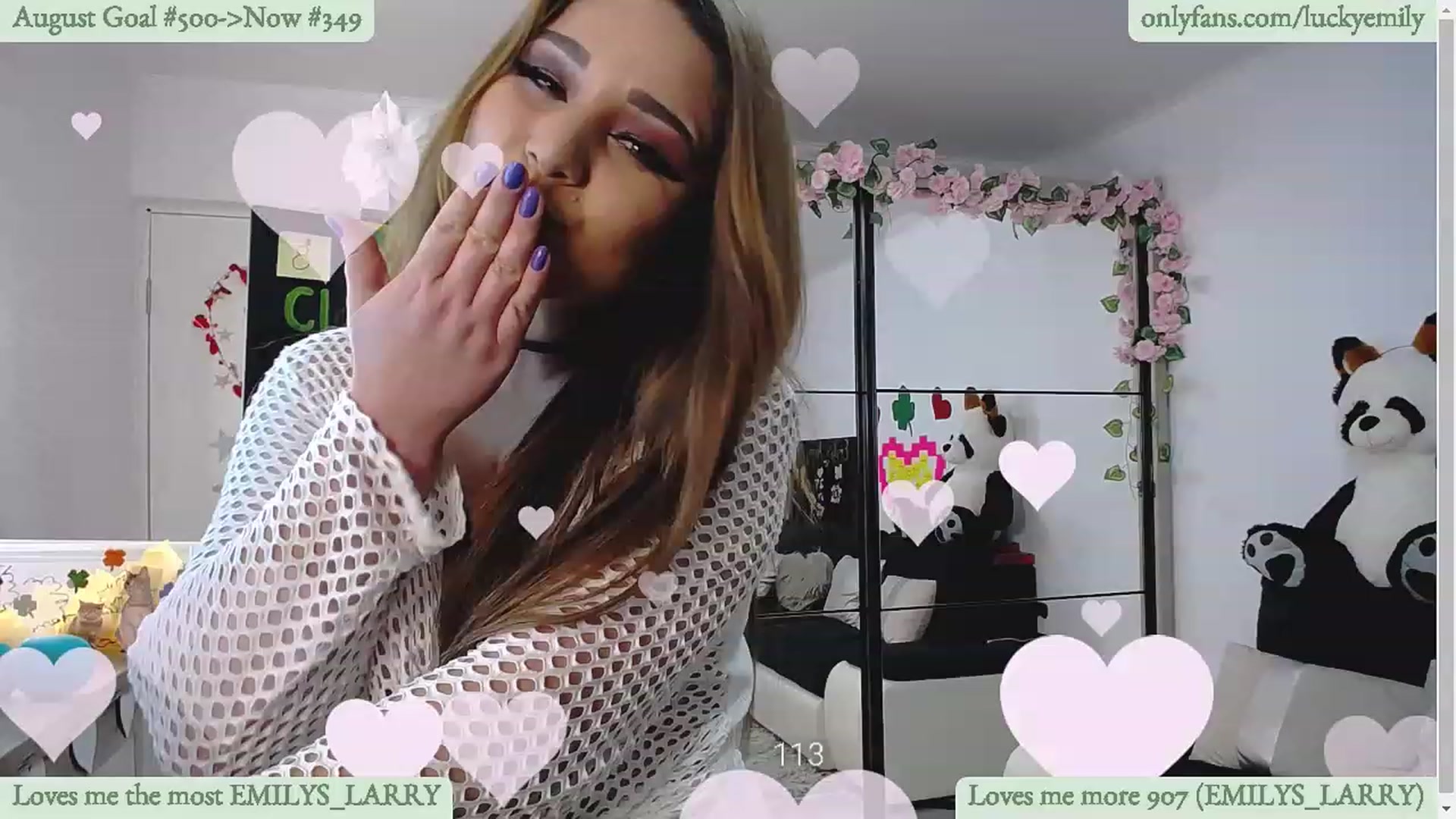Gallery image thumbnail from Lucky_Emily's myfreecams stream on, 08/07/2023, 09:37 image 16 of 20