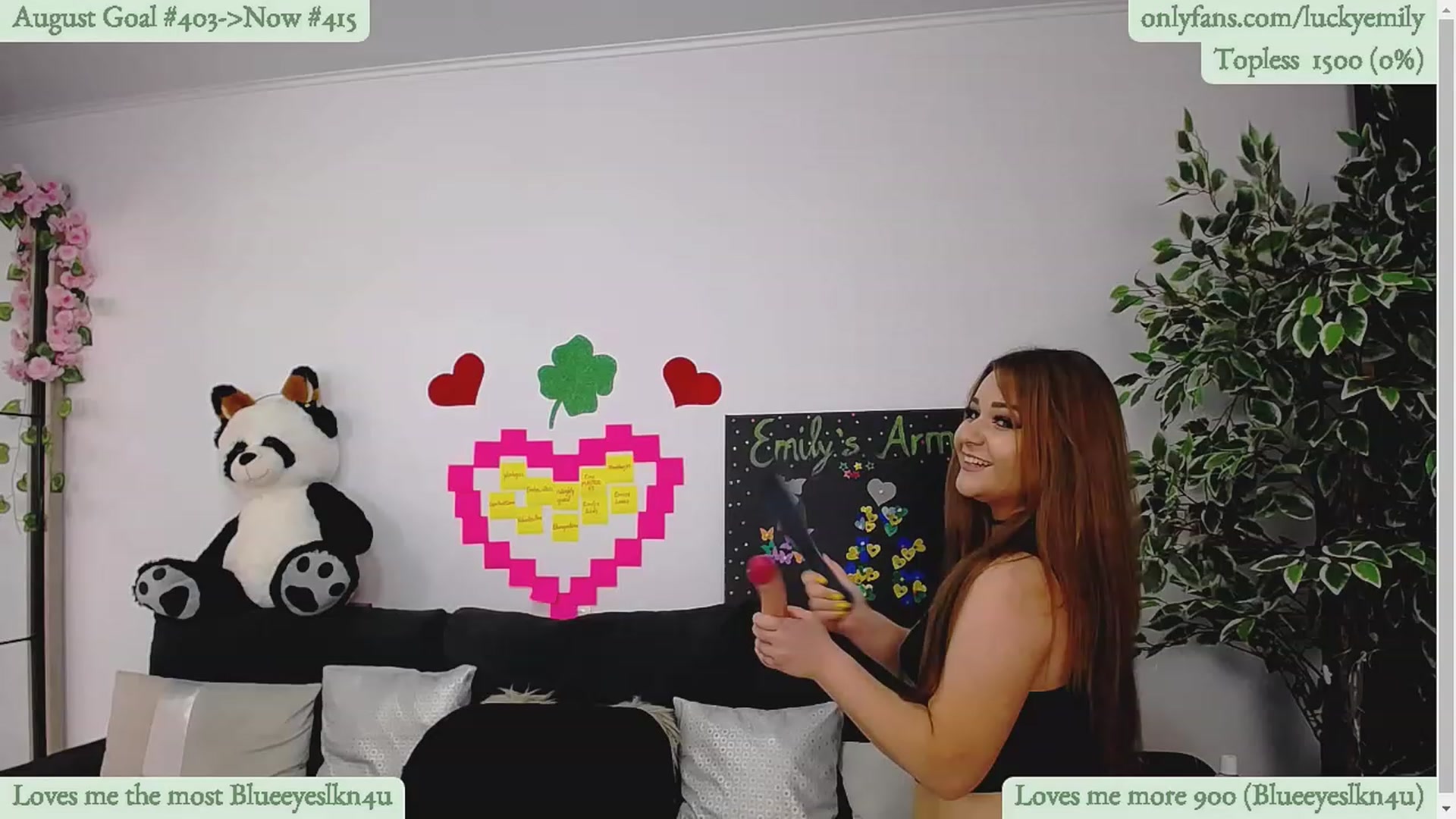 Gallery image thumbnail from Lucky_Emily's myfreecams stream on, 08/21/2023, 08:28 image 19 of 20
