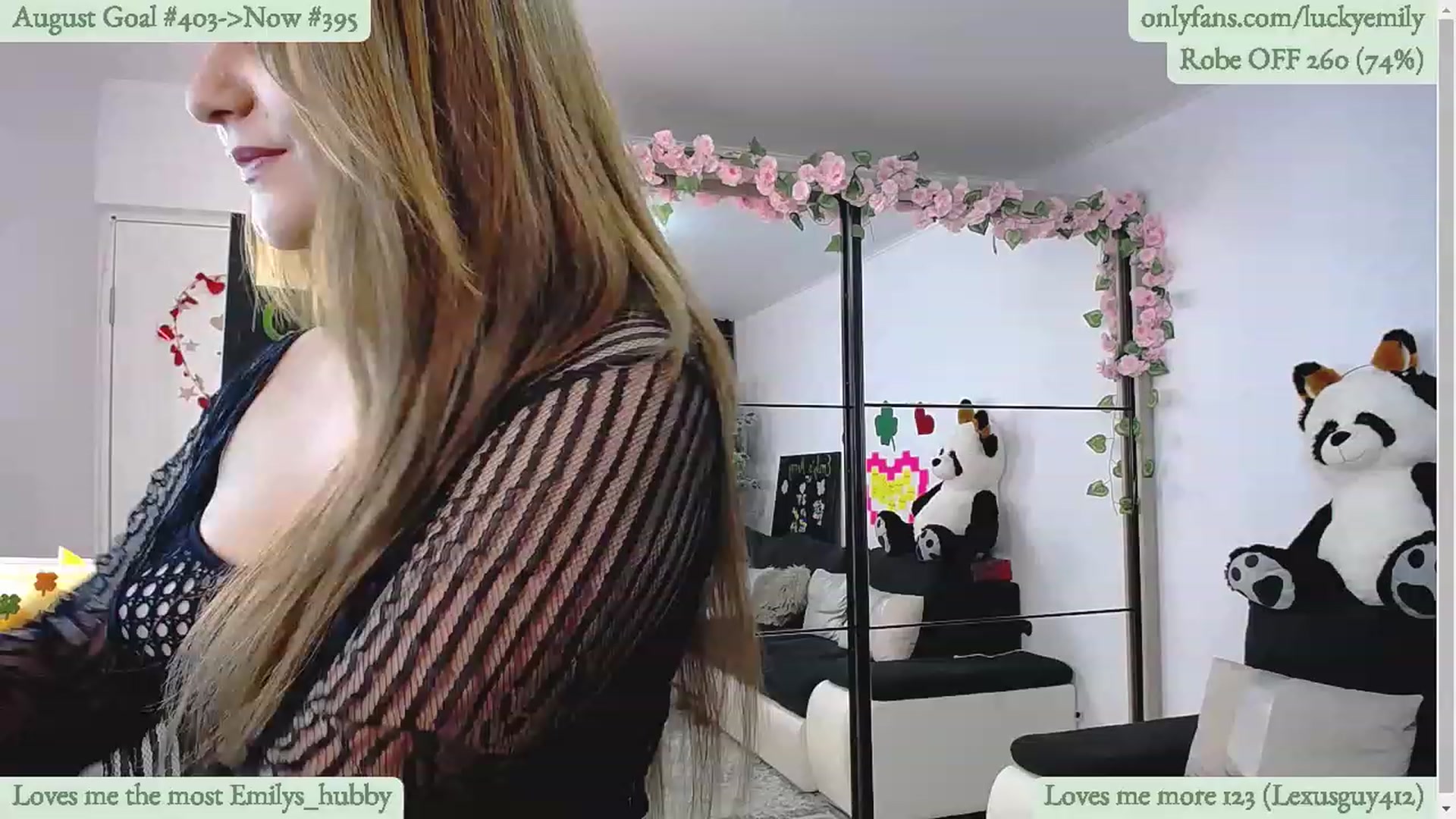 Gallery image thumbnail from Lucky_Emily's myfreecams stream on, 08/25/2023, 09:24 image 2 of 20