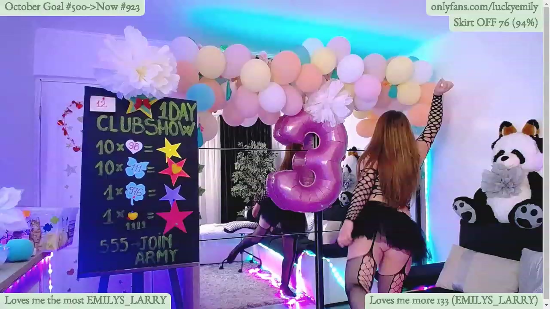 Gallery image thumbnail from Lucky_Emily's myfreecams stream on, 10/09/2023, 08:34 image 13 of 20