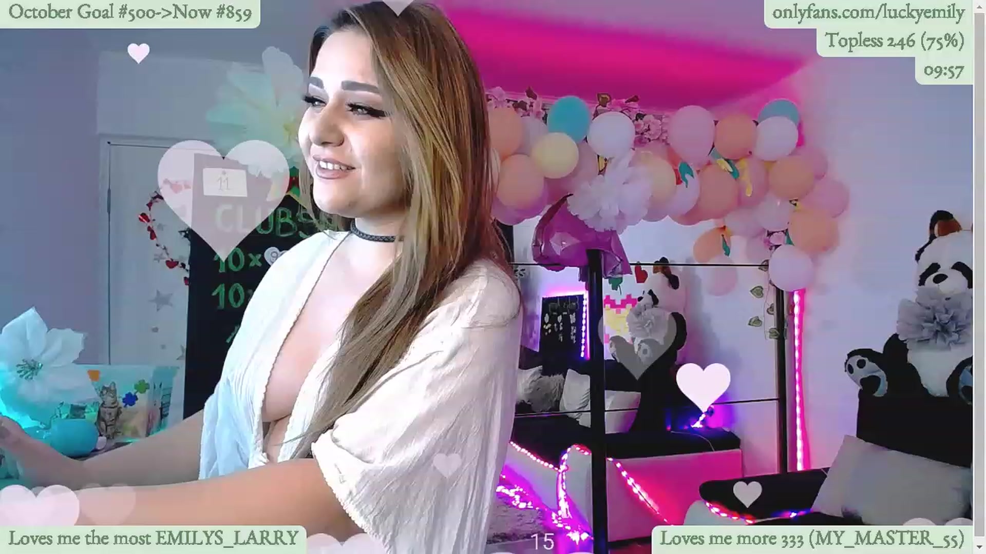 Gallery image thumbnail from Lucky_Emily's myfreecams stream on, 10/11/2023, 09:44 image 16 of 20