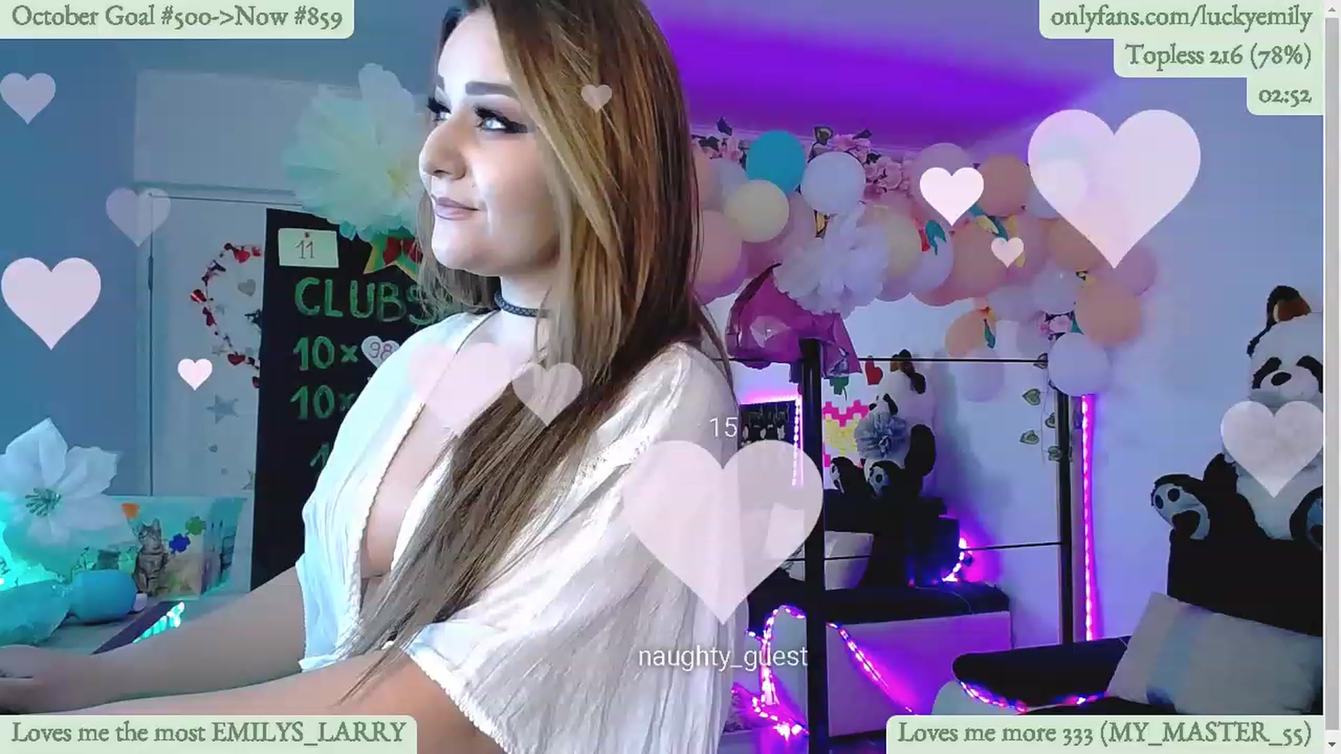 Gallery image thumbnail from Lucky_Emily's myfreecams stream on, 10/11/2023, 09:44 image 19 of 20