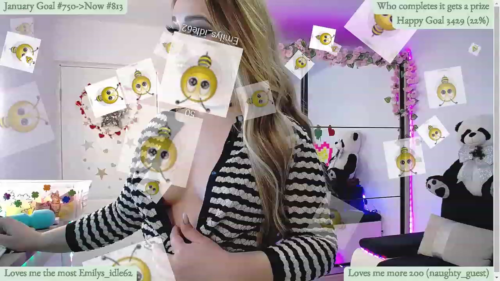 Gallery image thumbnail from Lucky_Emily's myfreecams stream on, 01/24/2024, 10:25 image 12 of 20