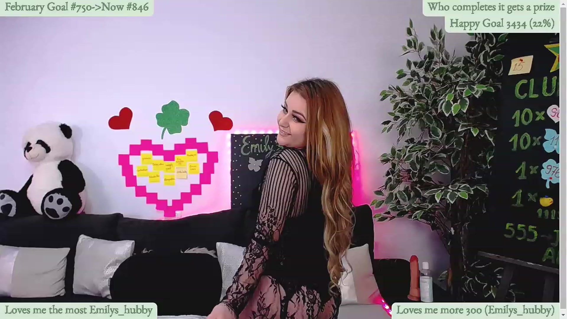 Gallery image thumbnail from Lucky_Emily's myfreecams stream on, 02/09/2024, 09:35 image 18 of 20