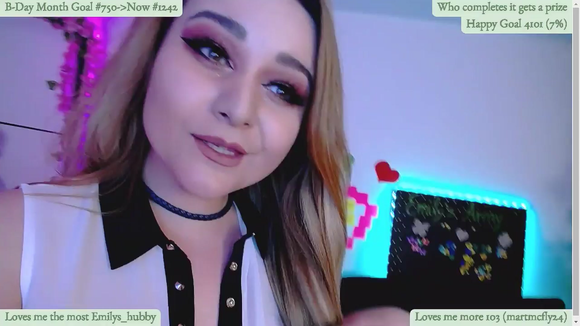 Gallery image thumbnail from Lucky_Emily's myfreecams stream on, 04/15/2024, 08:24 image 1 of 20