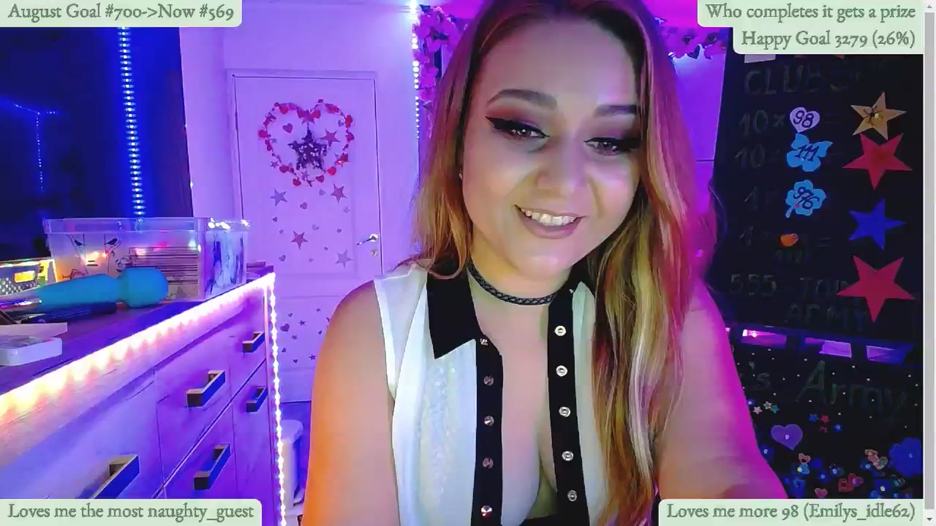 Gallery image thumbnail from Lucky_Emily's myfreecams stream on, 08/02/2024, 08:40 image 20 of 20