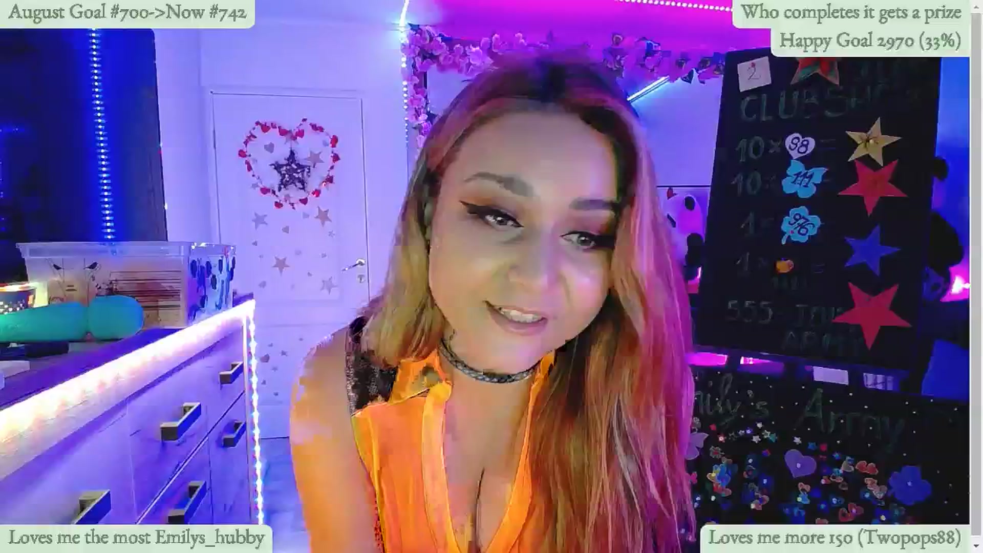 Gallery image thumbnail from Lucky_Emily's myfreecams stream on, 08/26/2024, 08:38 image 19 of 20