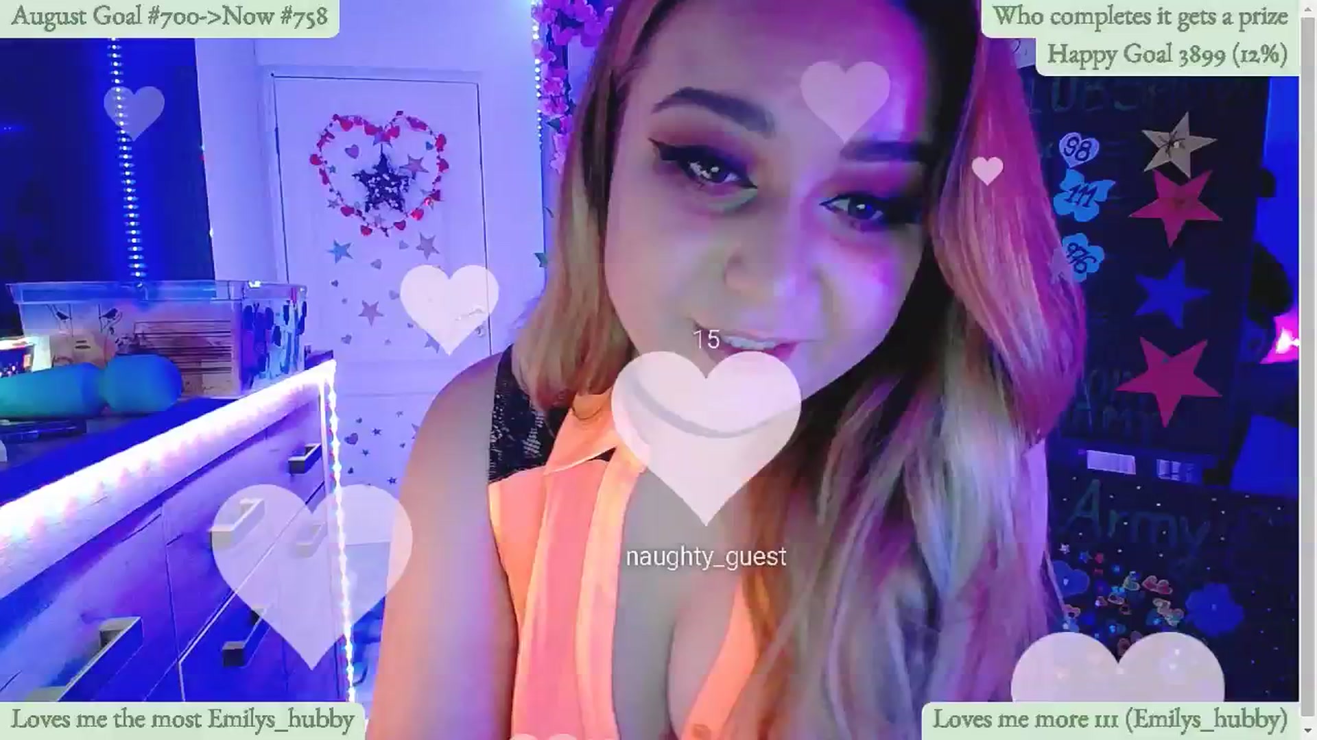 Gallery image thumbnail from Lucky_Emily's myfreecams stream on, 08/26/2024, 08:38 image 6 of 20