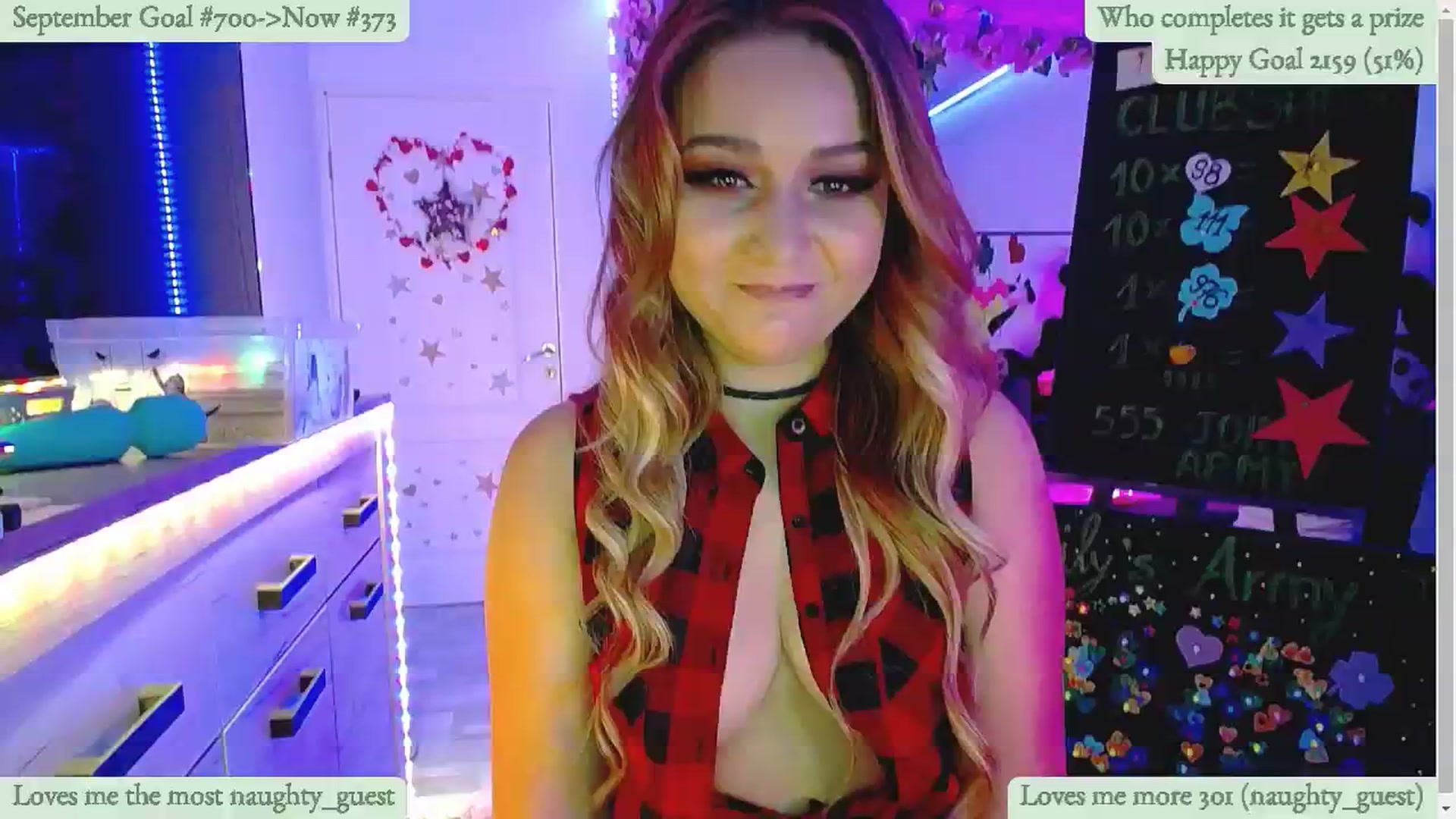 Gallery image thumbnail from Lucky_Emily's myfreecams stream on, 09/05/2024, 09:32 image 19 of 20
