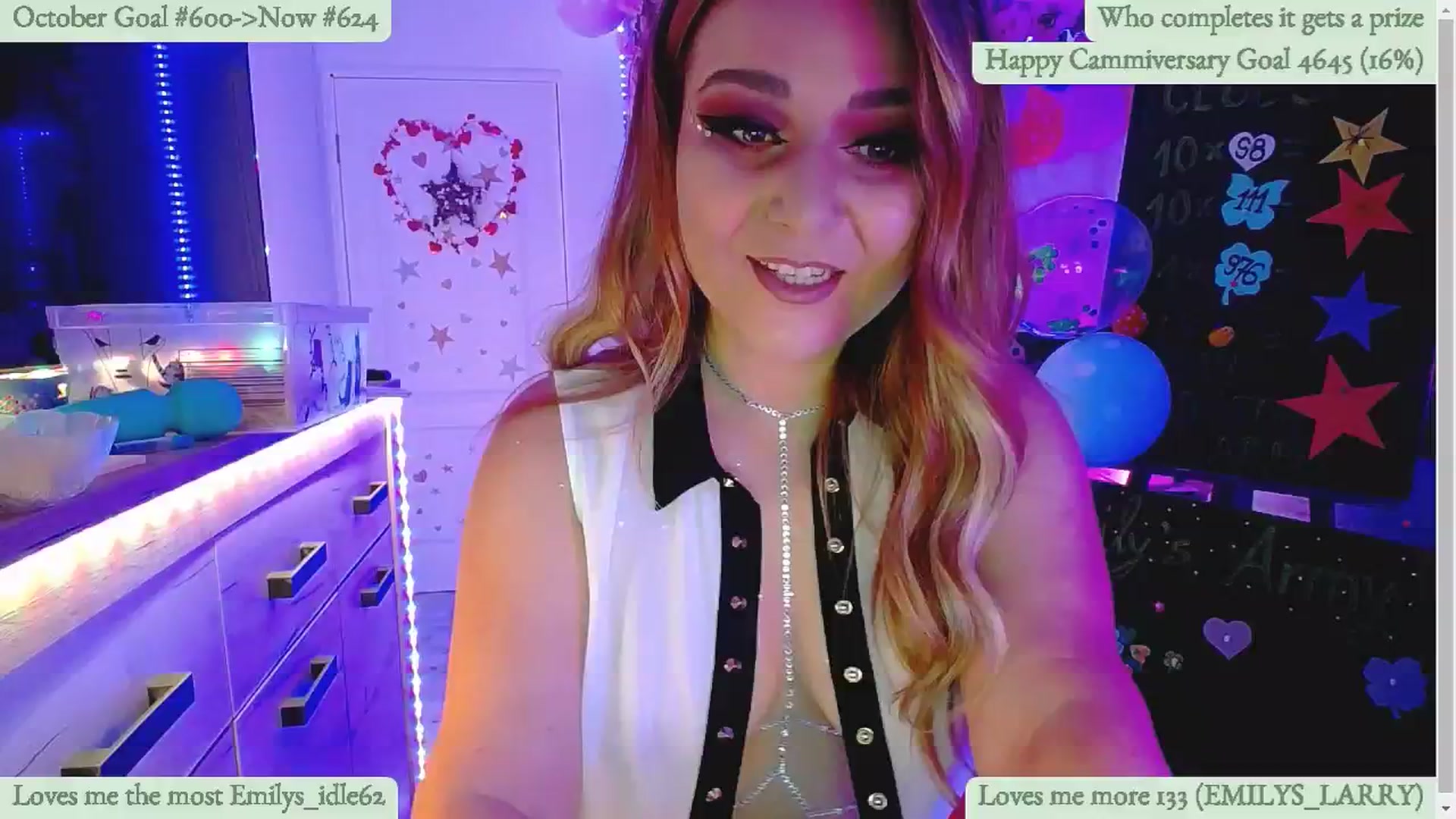 Gallery image thumbnail from Lucky_Emily's myfreecams stream on, 10/09/2024, 08:42 image 14 of 20