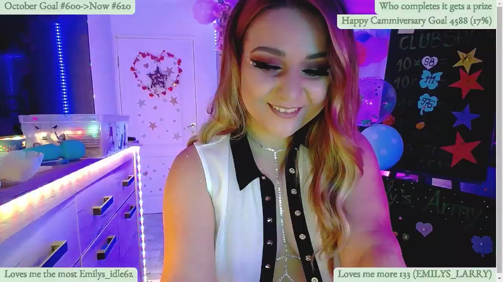 Gallery image thumbnail from Lucky_Emily's myfreecams stream on, 10/09/2024, 08:42 image 17 of 20