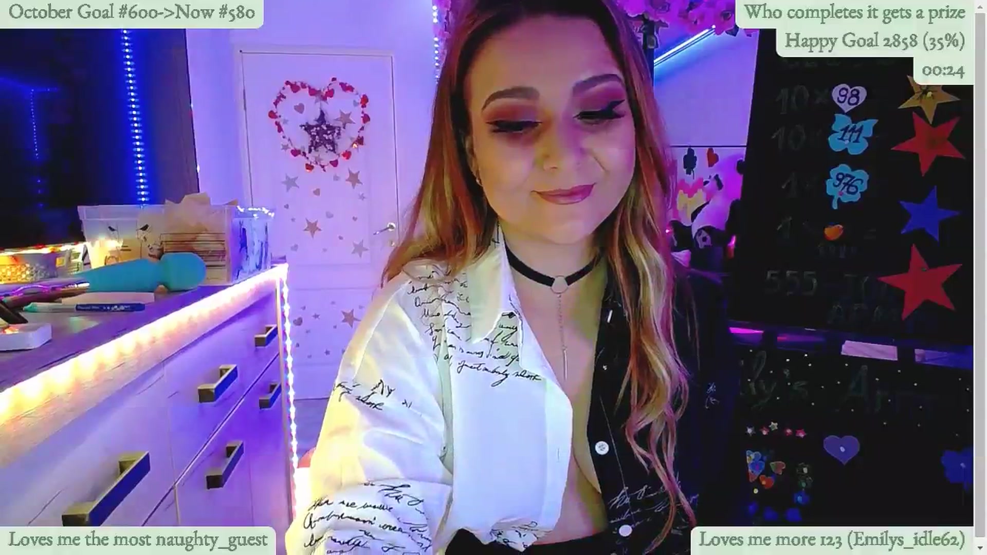 Gallery image thumbnail from Lucky_Emily's myfreecams stream on, 10/17/2024, 09:17 image 18 of 20