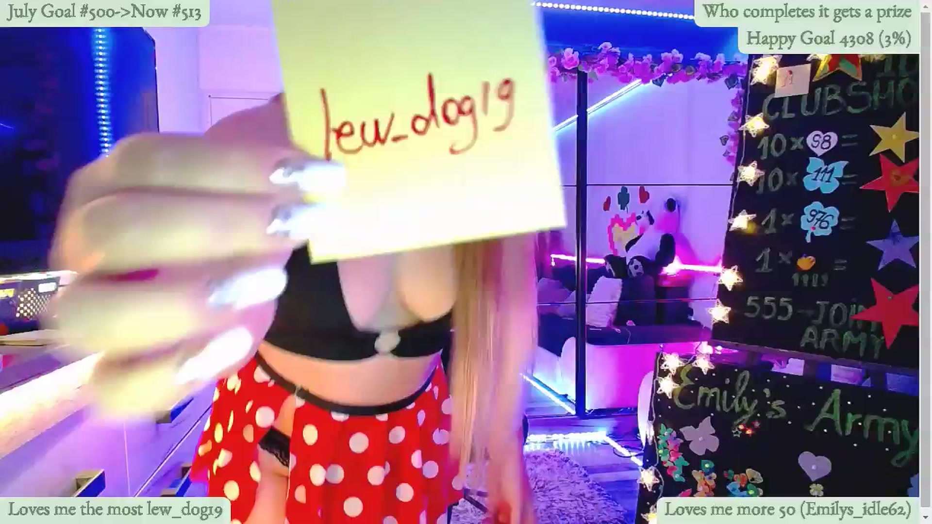 Gallery image thumbnail from Lucky_Emily's myfreecams stream on, 07/17/2025, 08:00 image 5 of 20