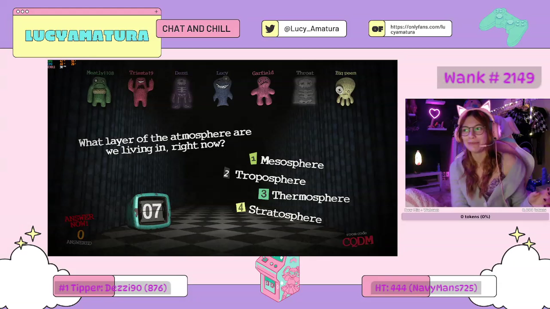 Gallery image thumbnail from LucyAmatura's myfreecams stream on, 11/26/2022, 07:57 image 7 of 20