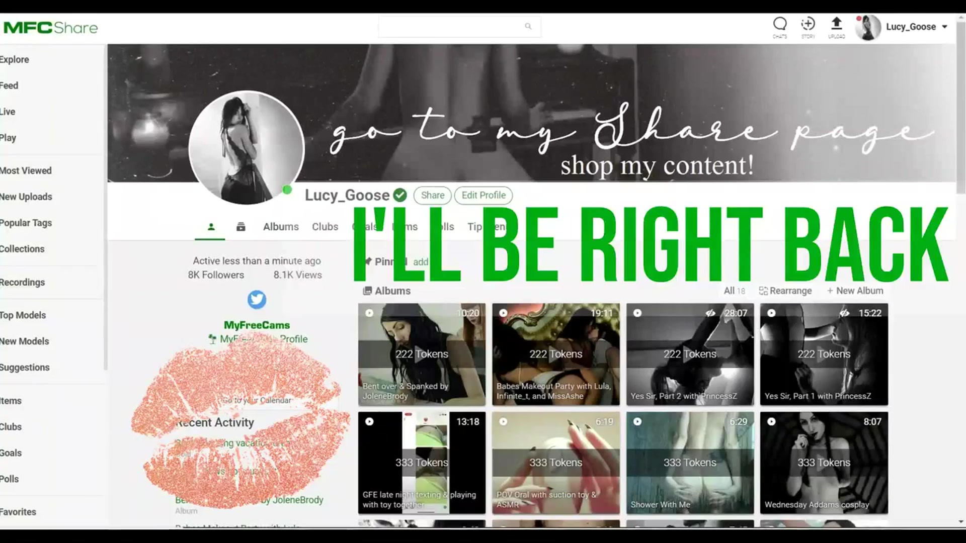 Gallery image thumbnail from Lucy_Goose's myfreecams stream on, 02/24/2024, 06:58 image 18 of 20