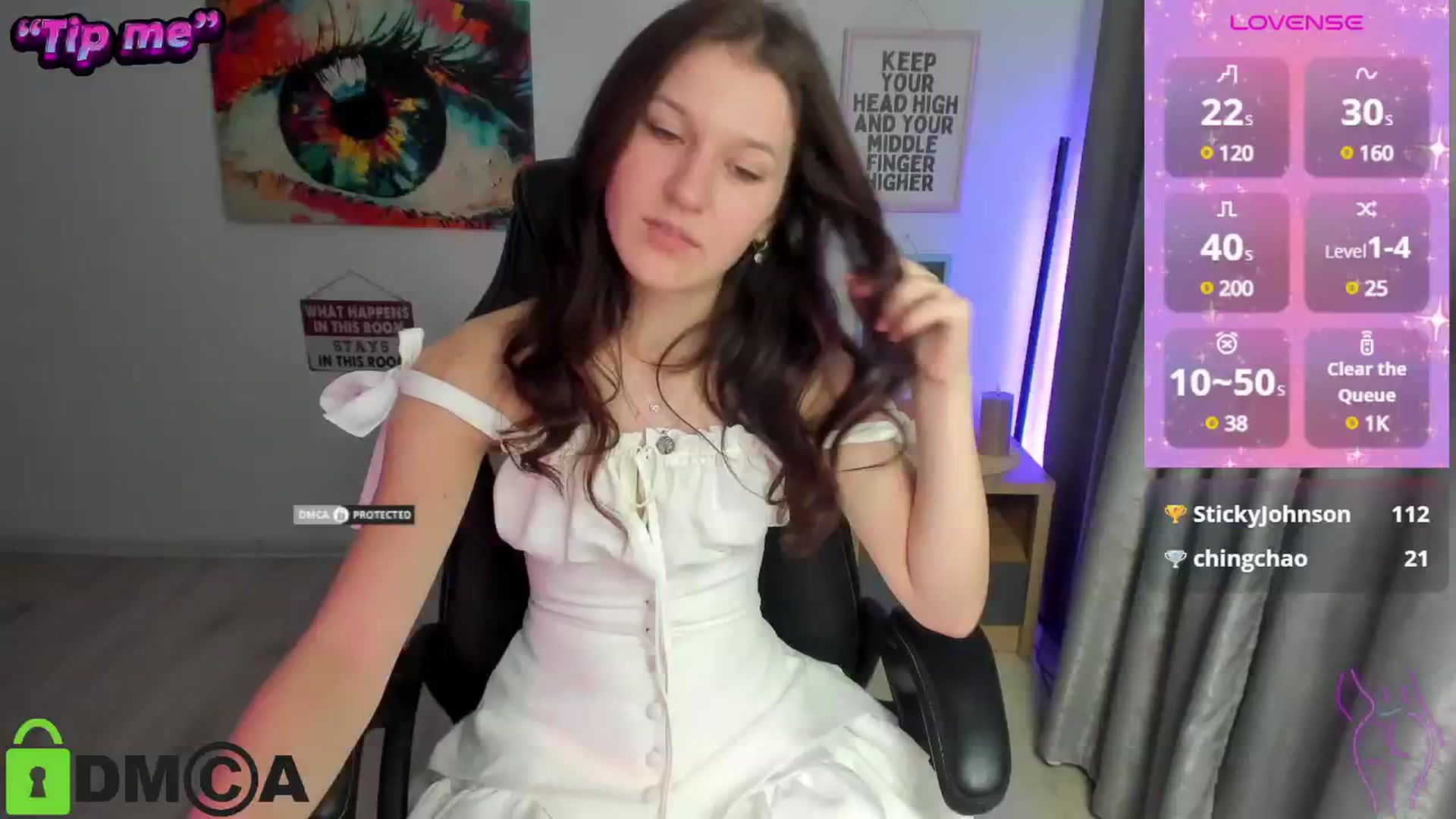 Gallery image thumbnail from Luiza_'s myfreecams stream on, 11/30/2024, 15:07 image 8 of 20