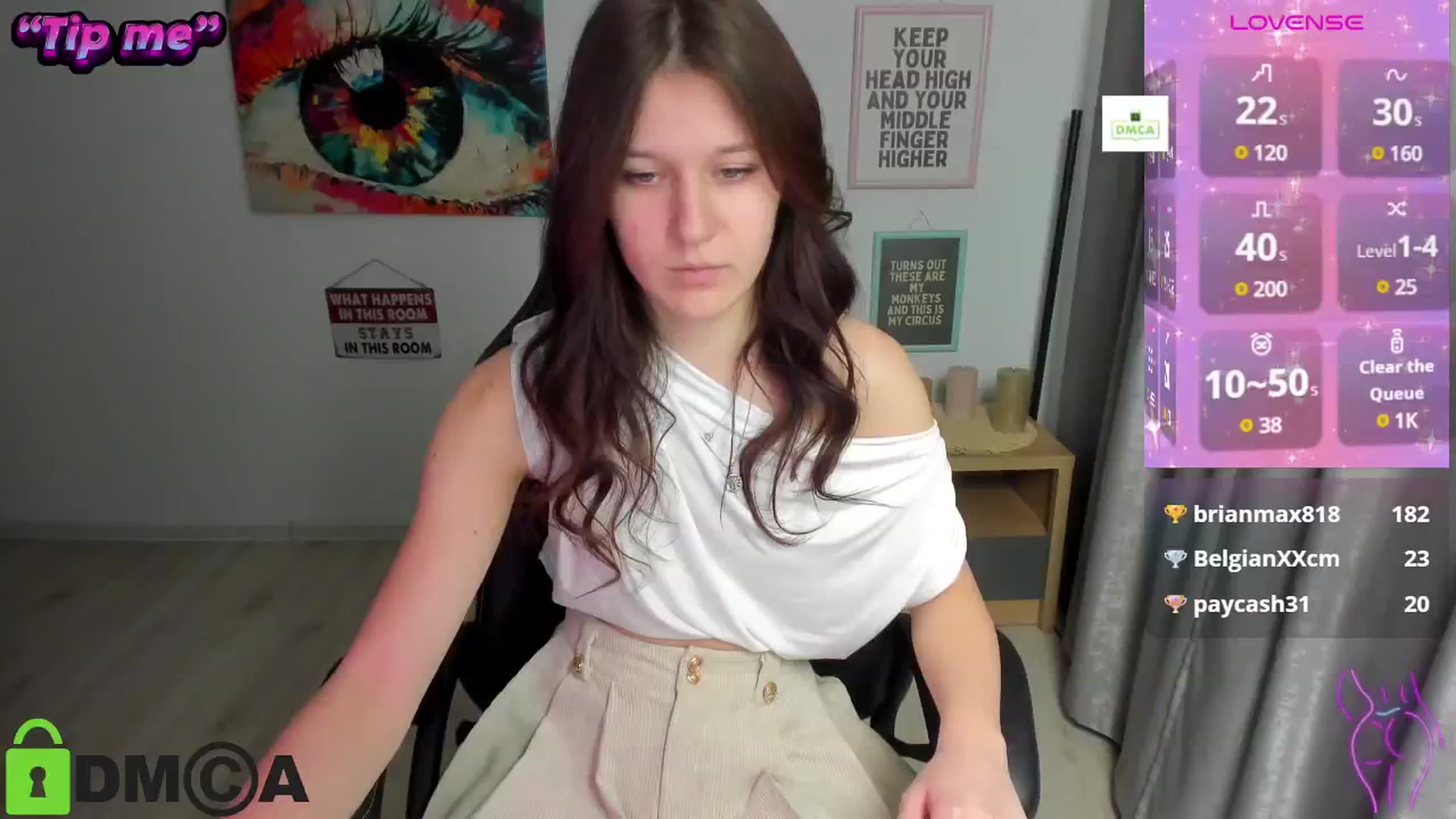 Gallery image thumbnail from Luiza_'s myfreecams stream on, 12/04/2024, 16:15 image 4 of 20