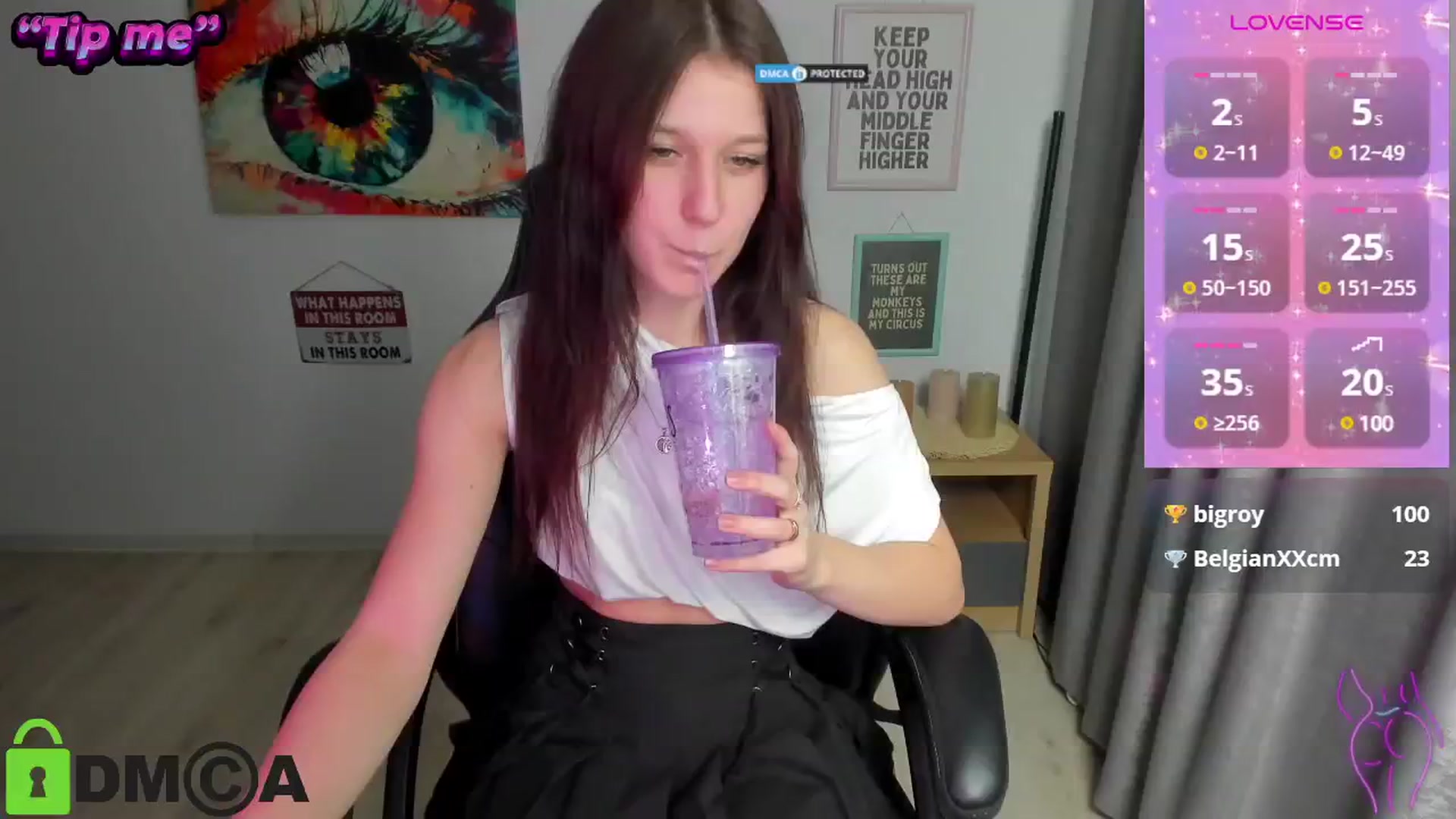 Gallery image thumbnail from Luiza_'s myfreecams stream on, 12/09/2024, 14:13 image 16 of 20