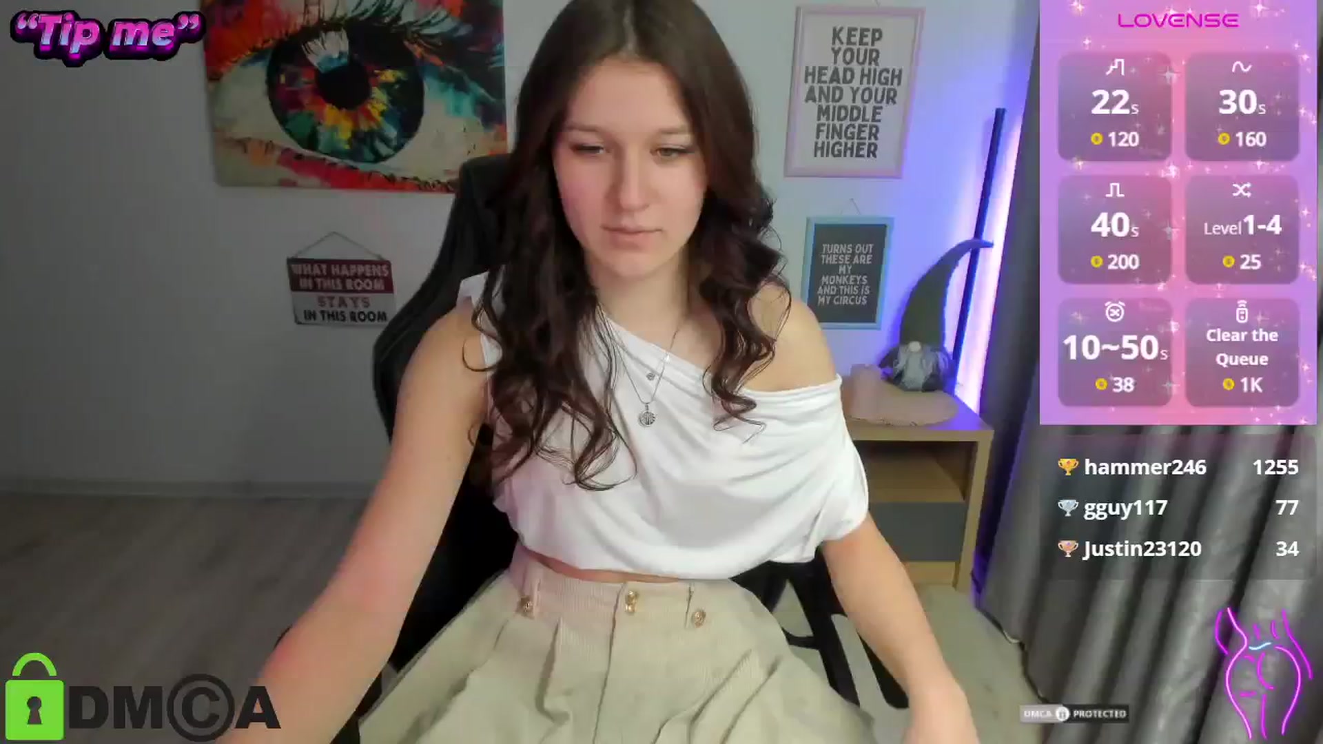 Gallery image thumbnail from Luiza_'s myfreecams stream on, 12/16/2024, 15:16 image 1 of 20
