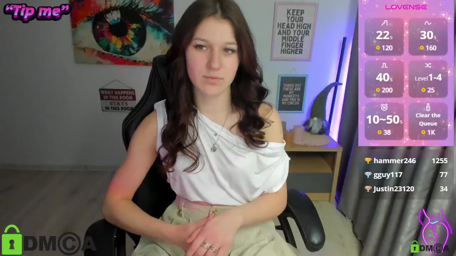 Gallery image thumbnail from Luiza_'s myfreecams stream on, 12/16/2024, 15:16 image 3 of 20