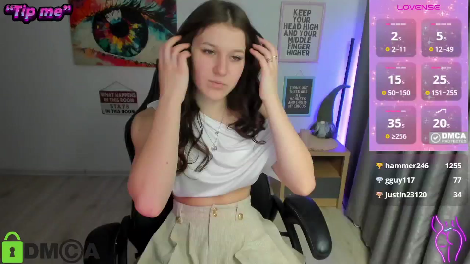 Gallery image thumbnail from Luiza_'s myfreecams stream on, 12/16/2024, 15:16 image 9 of 20