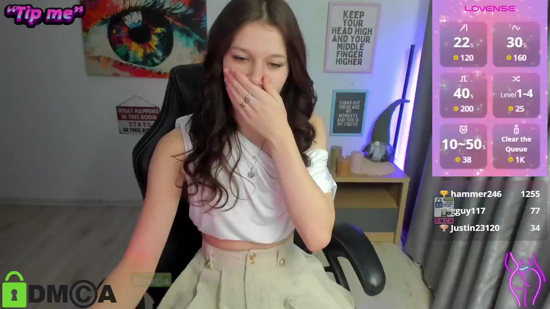 Gallery image thumbnail from Luiza_'s myfreecams stream on, 12/16/2024, 15:16 image 18 of 20