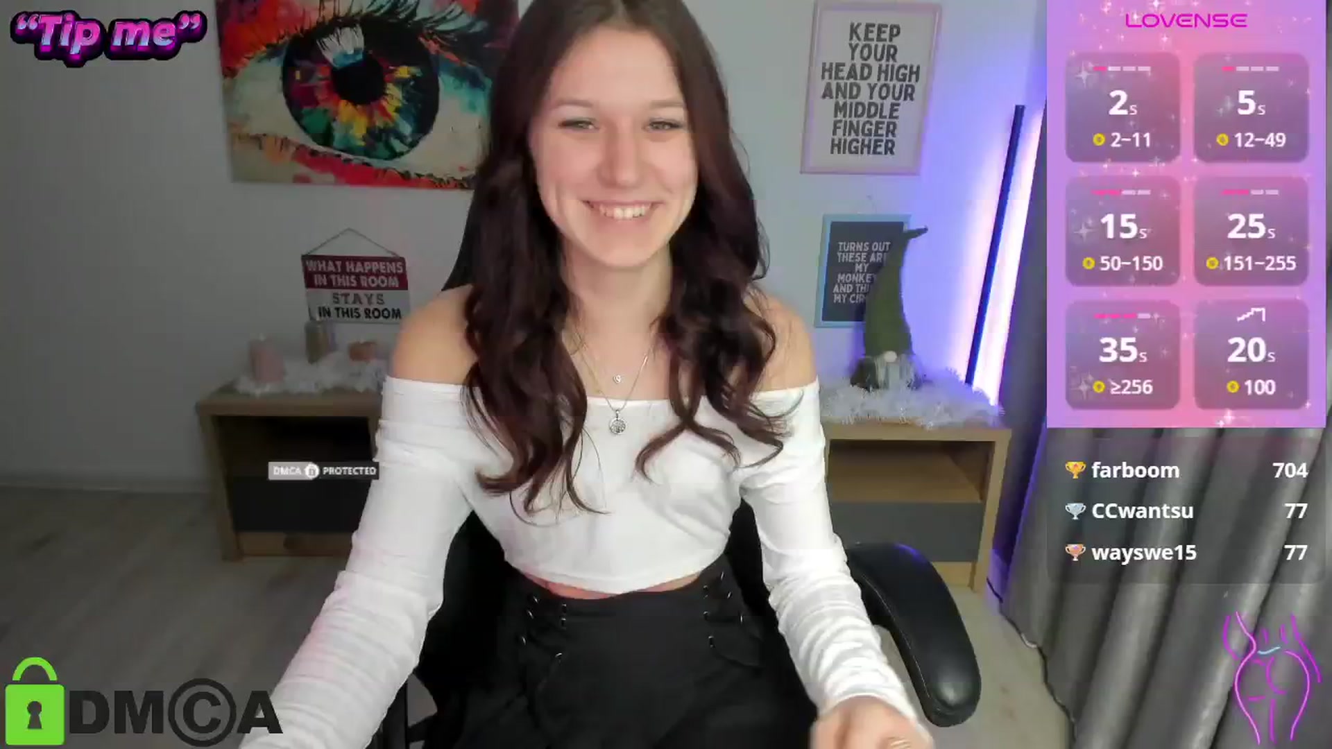 Gallery image thumbnail from Luiza_'s myfreecams stream on, 12/17/2024, 18:28 image 15 of 20