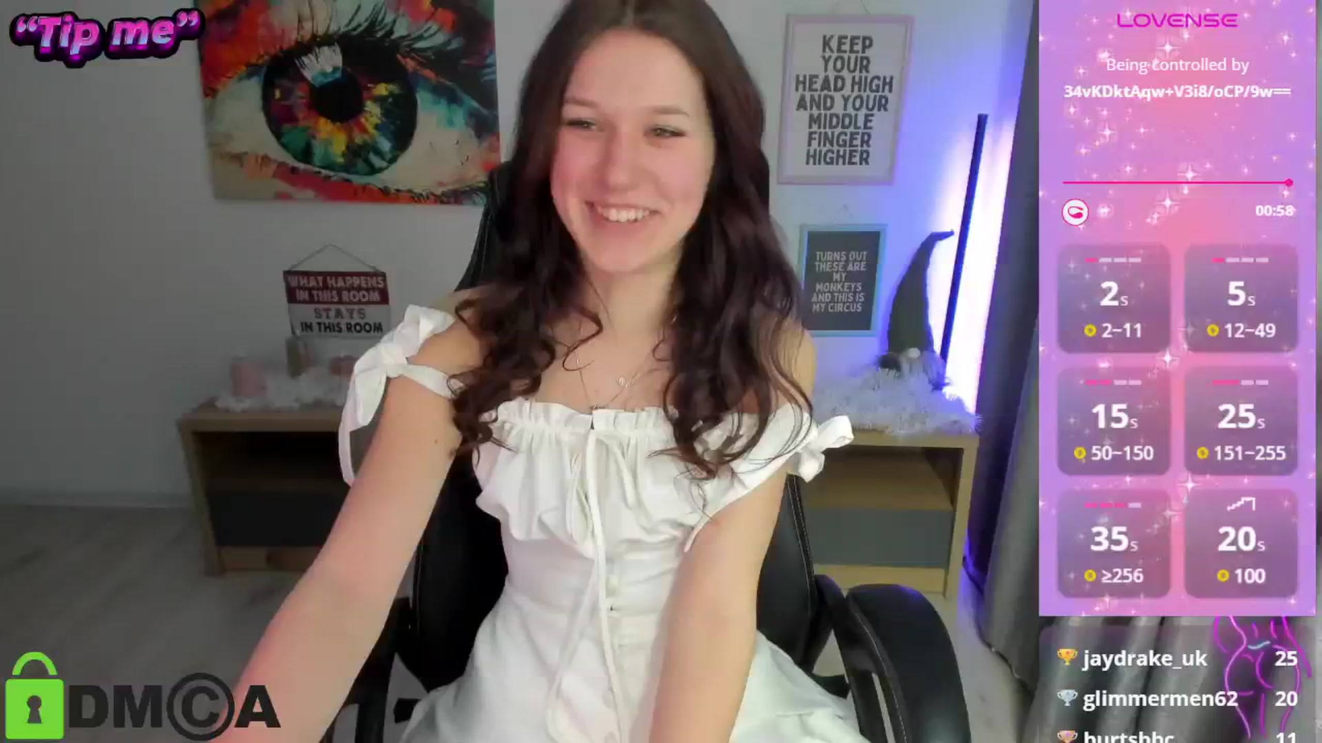 Gallery image thumbnail from Luiza_'s myfreecams stream on, 12/27/2024, 13:21 image 20 of 20