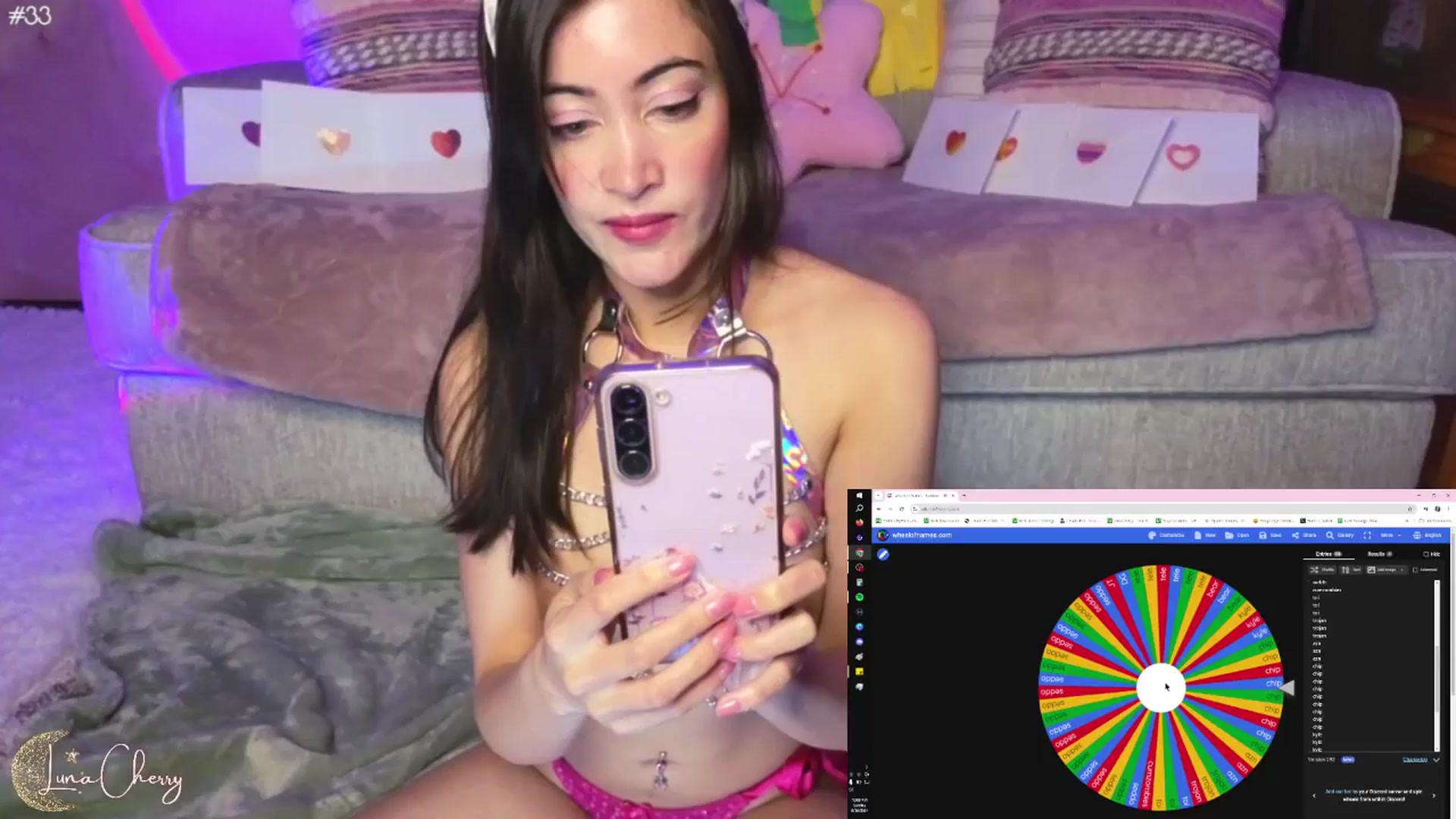 Gallery image thumbnail from LunaCherry's myfreecams stream on, 07/01/2024, 07:07 image 1 of 20