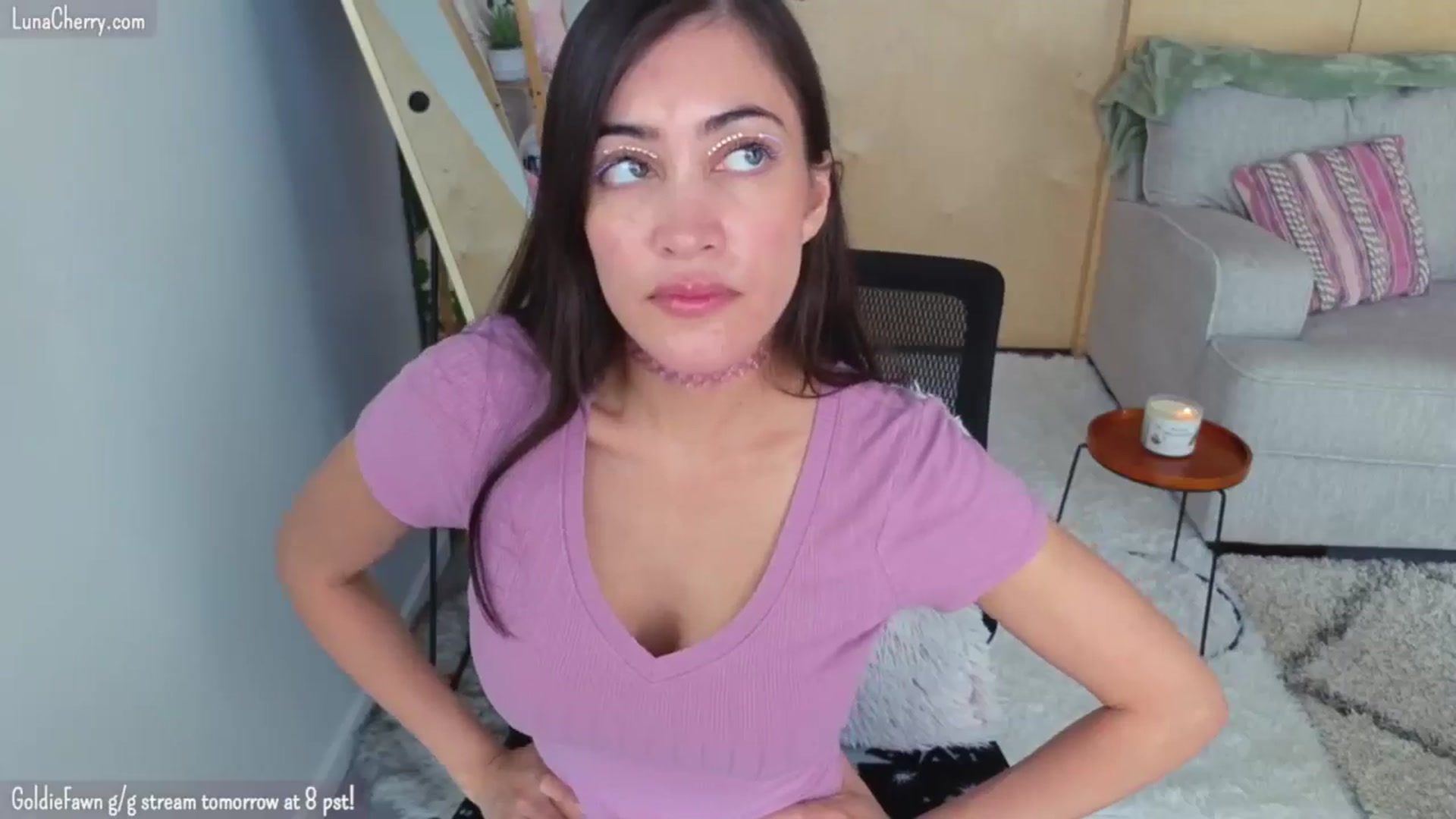 Gallery image thumbnail from LunaCherry's myfreecams stream on, 08/15/2024, 01:08 image 8 of 20