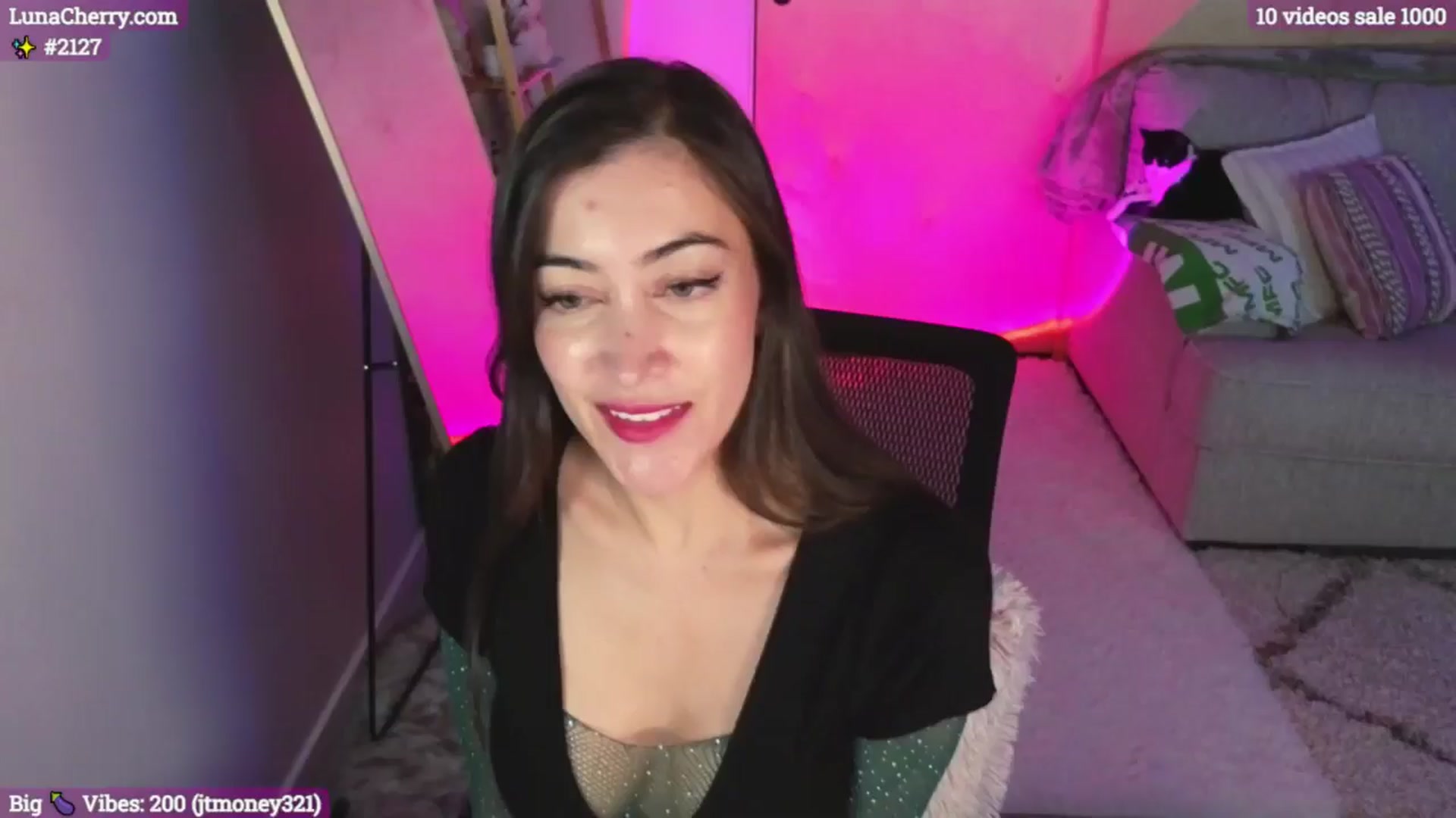 Gallery image thumbnail from LunaCherry's myfreecams stream on, 09/03/2024, 07:19 image 1 of 20